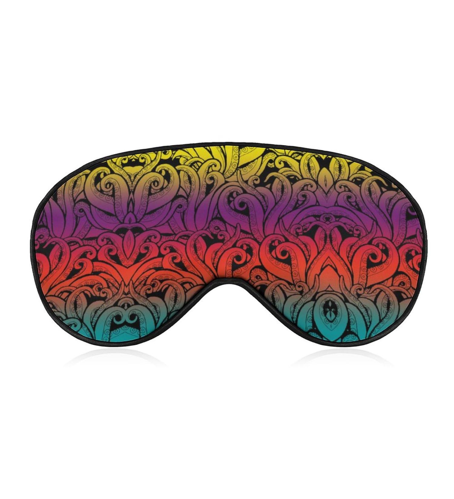 Octopus Tentacles Sleep Mask - Adjustable Blindfold for Men and Women | Blocks Light, Ideal for Night Travel and Nap - Buy Online on GoSupps.com