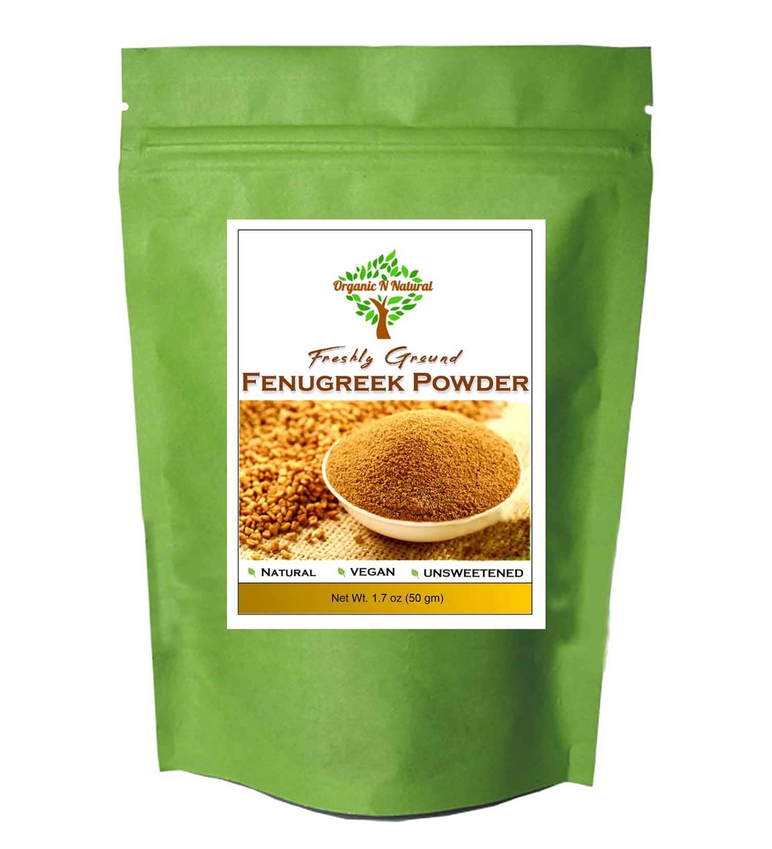 PROUDLY CANADIAN | Fenugreek Powder | 50gm | FRESHLY GROUND -100% Natural - Buy Online on GoSupps.com