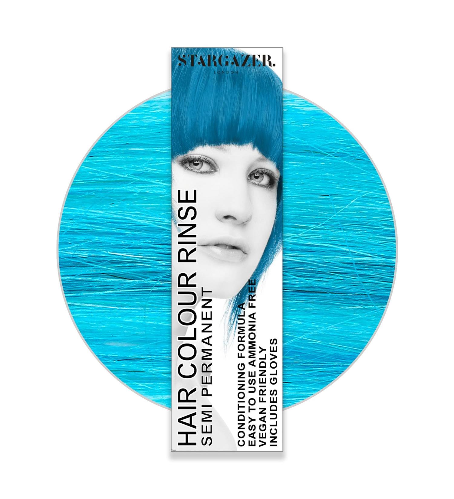 Stargazer Soft Blue Semi Permanent Hair Dye 70ml - Long Lasting Color - Buy Online on GoSupps.com