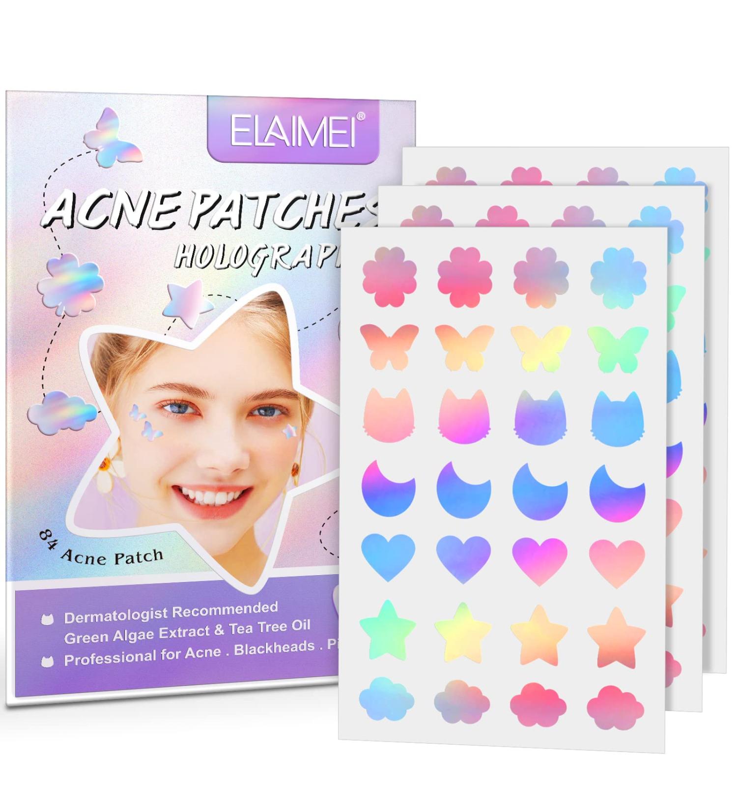 KLLALO Acne Pimple Master Patch Intensive 84 Pieces Button Patch Acne Patch Spot Effective Treatment with Hypoallergenic Tea Tree Oil Laser 84 pieces - Buy Online on GoSupps.com