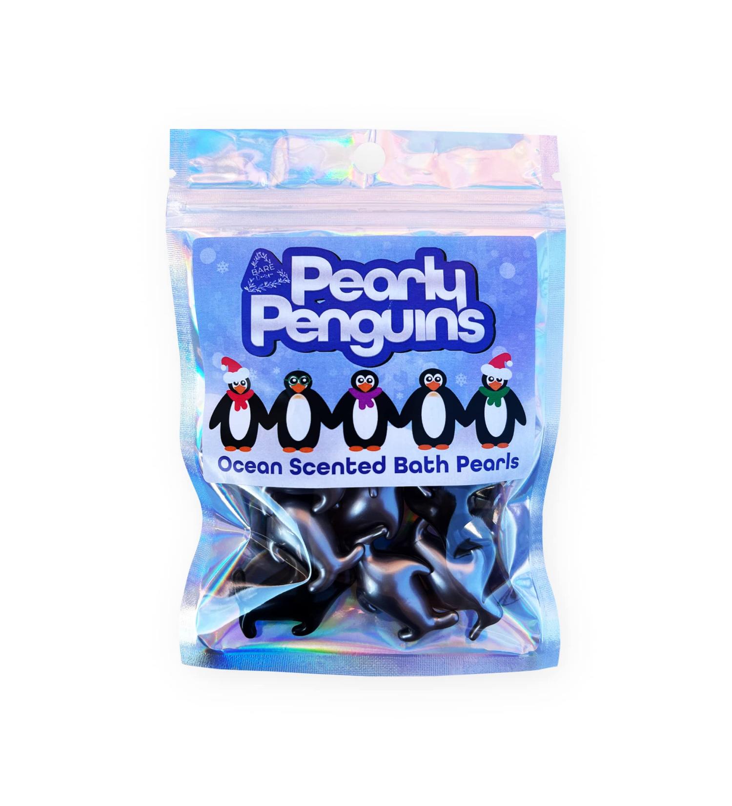 Pearly Penguins. Ten Jasmine Scented Bath Pearls. Ideal Penguin Themed Gift Christmas Themed Gift. Advent Calendar Filler Secret Santa Gift. Ocean Penguins - Buy Online on GoSupps.com