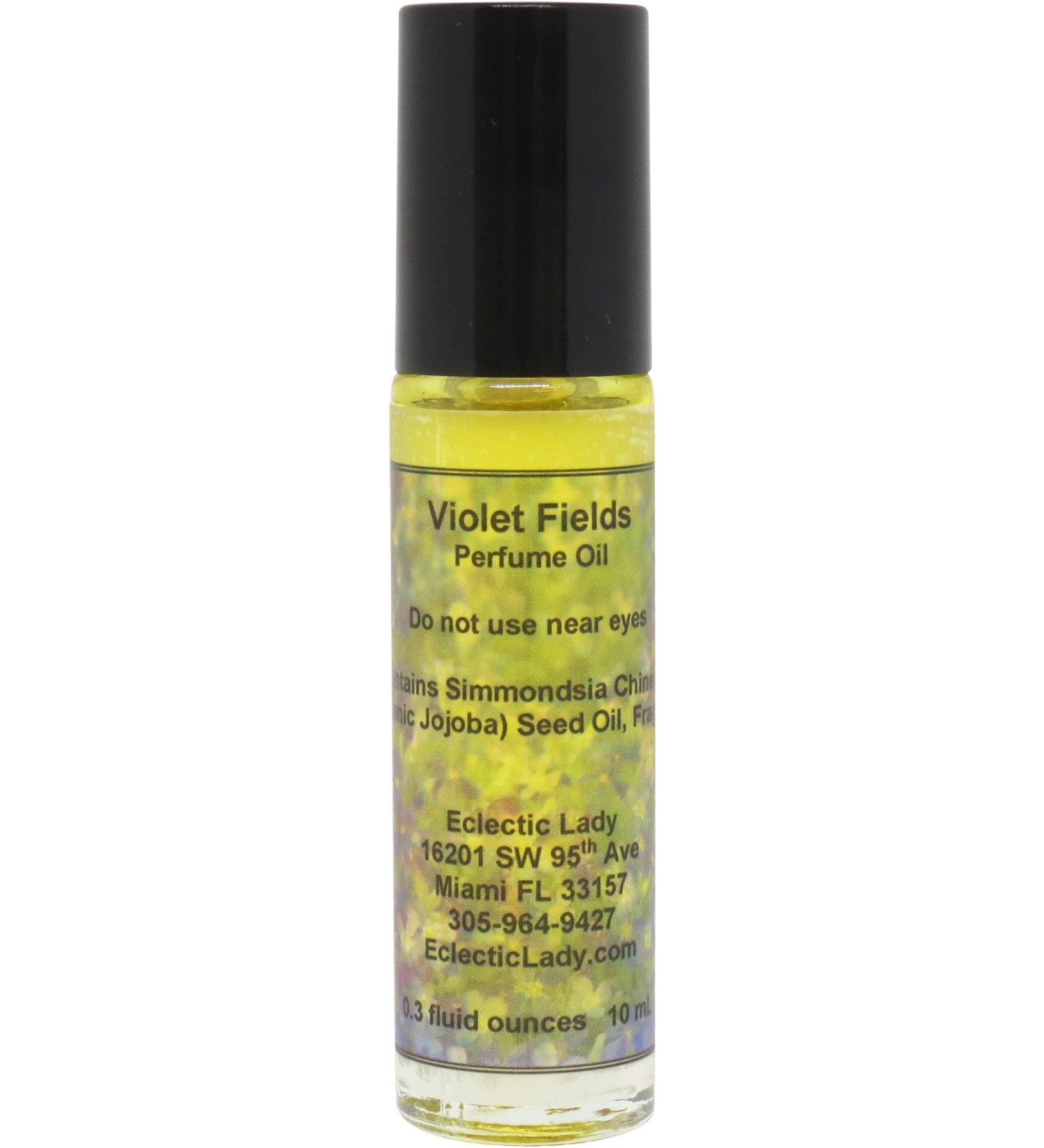 Violet Fields Perfume Oil 0.3 Oz Portable Roll-On Fragrance with Long-Lasting Scent Delightful Essential Oils and Jojoba Oil For Daily Use 0.3 Fl Oz (Pack of 1) - Buy Online on GoSupps.com