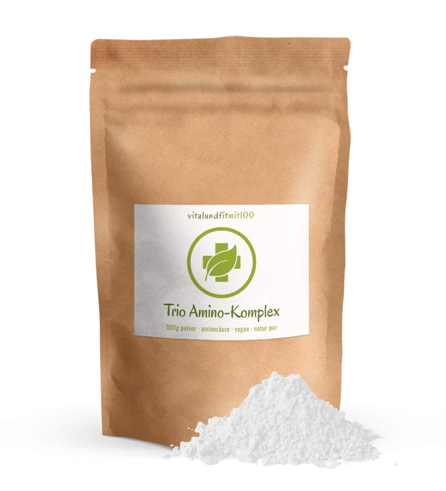 Buy Trio Amino Complex Powder (L-Arginine L-Ornithine L-Lysine) 300g - Enhance Performance & Recovery | International Shipping Available - Buy Online on GoSupps.com