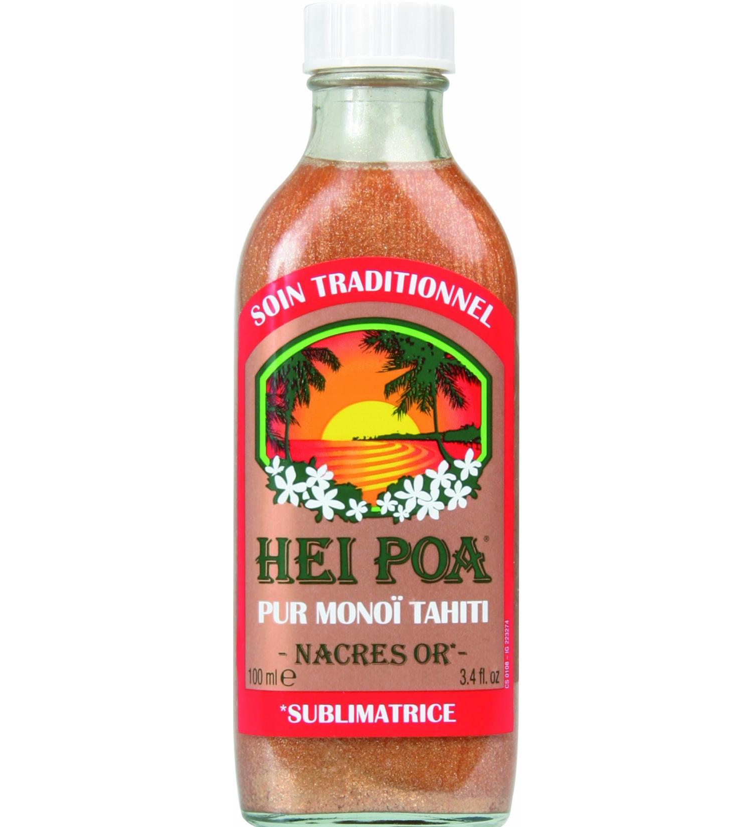 Hei Poa Traditional Monoi Body and Hair Care Oil 1 Mother of Pearl