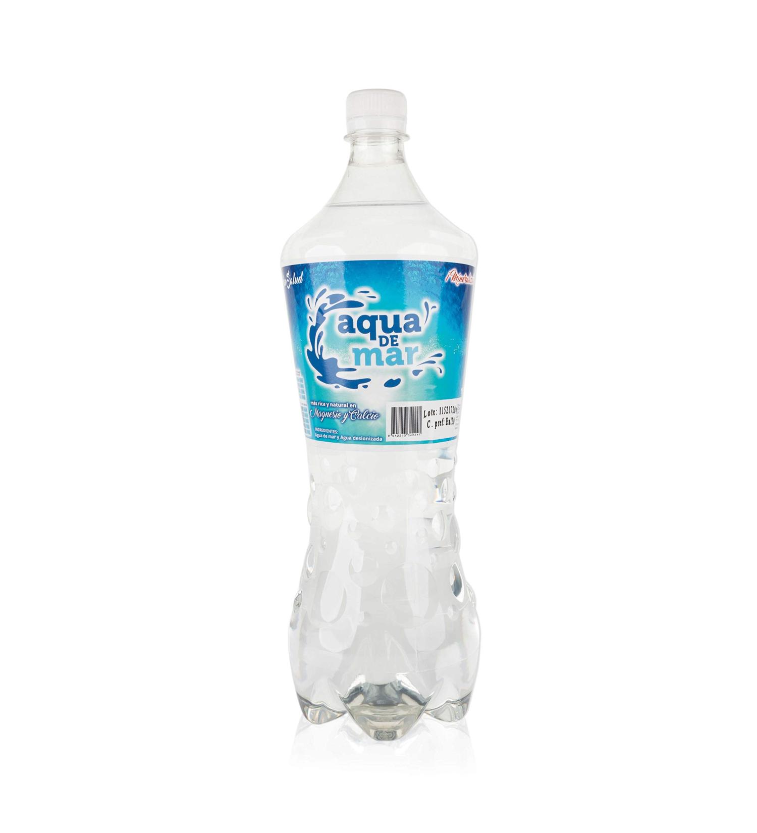 Sea water to drink - Isotonic drink (for easy digestion) - Aqua de mer - Remineralization and revitalization - Our origin: Cabo de Gata natural park - Packaging without bisphenol and