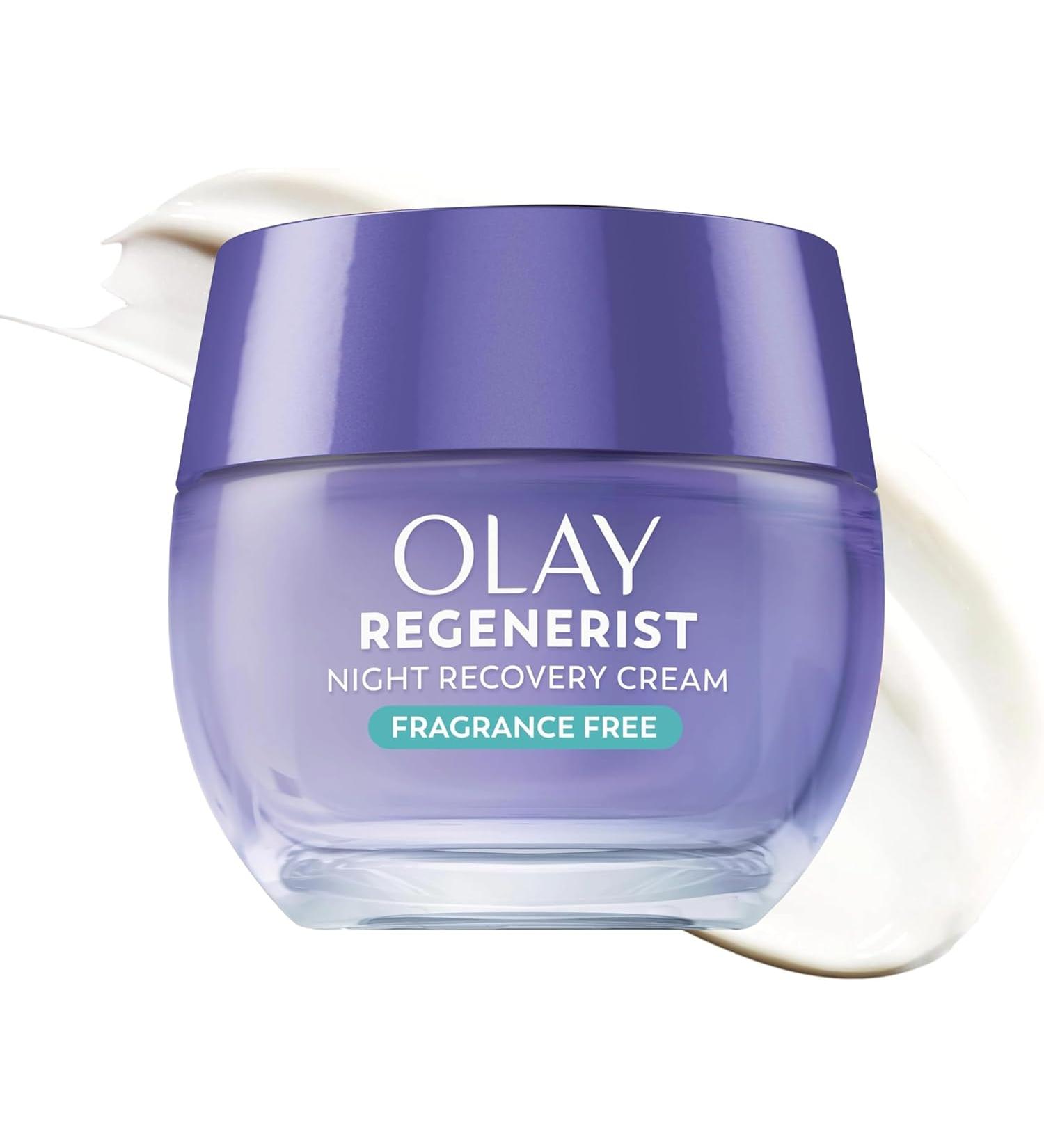 Olay Regenerist Night Recovery Cream - 1.7 oz | Anti-Aging Face Moisturizer - Buy Online on GoSupps.com