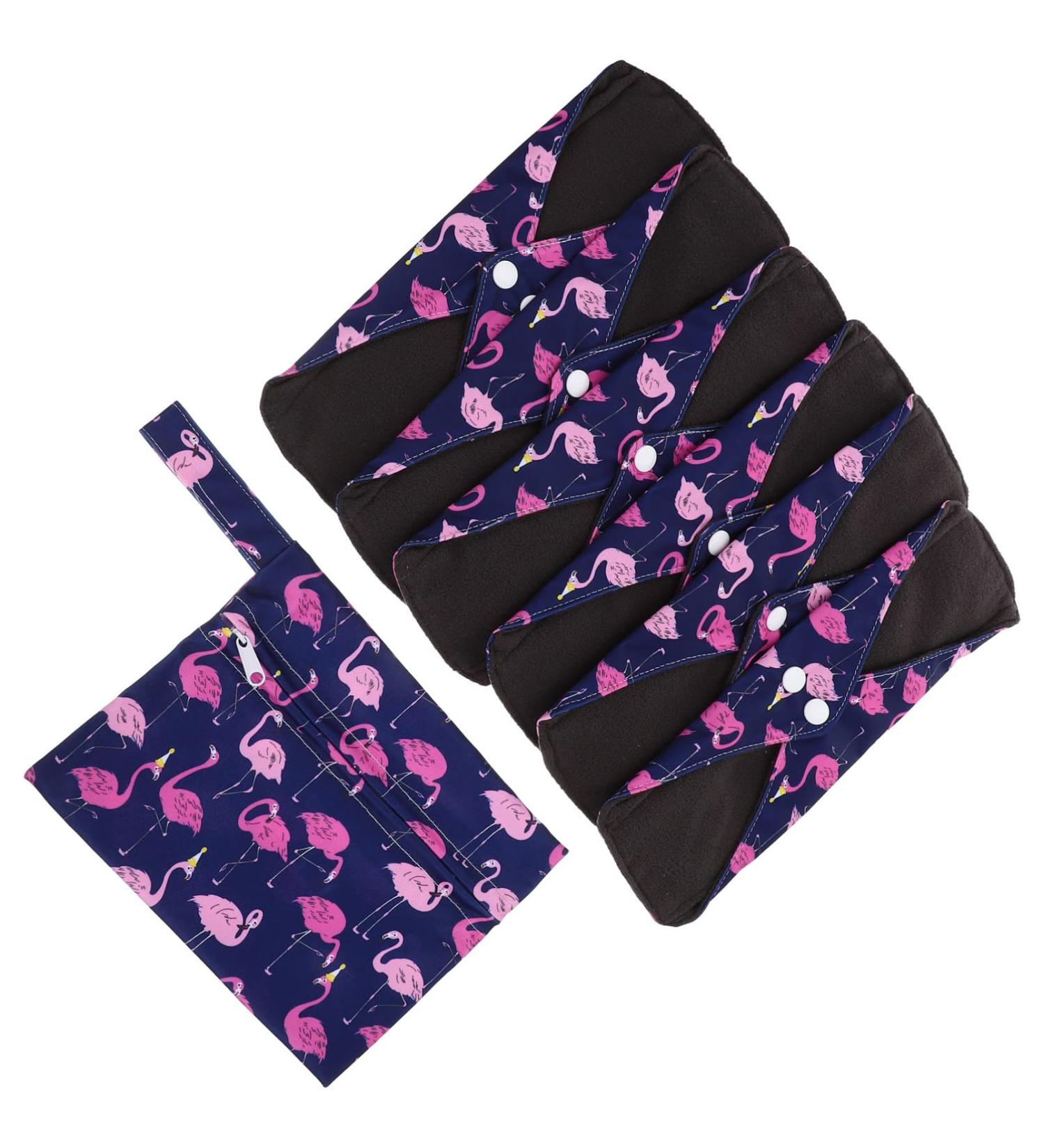 Solustrie Women's Shift Set: Washable Bamboo Coal Pads & Suction-Able Overnight Liners - Buy Online on GoSupps.com