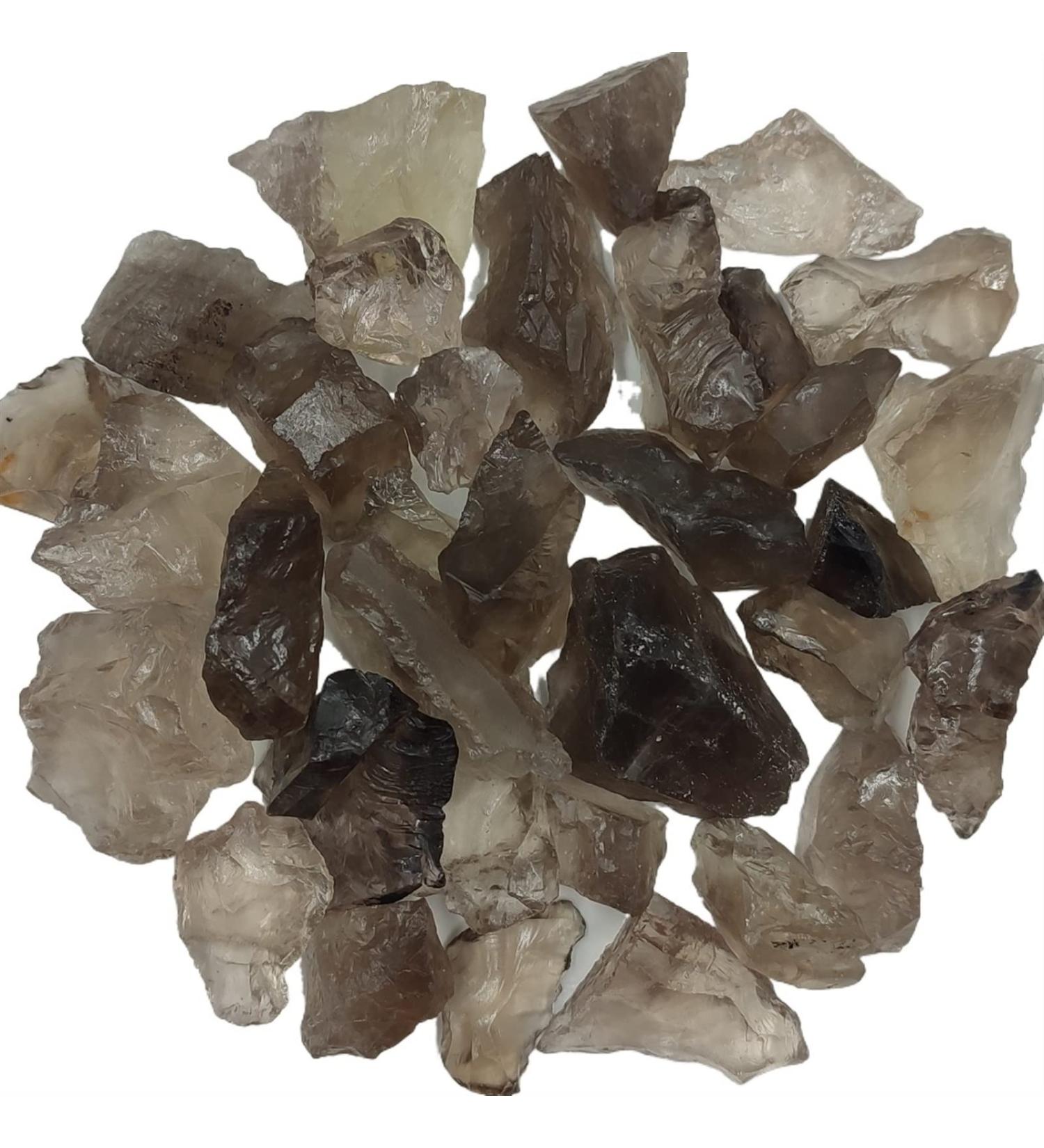 100g/Pack Lot Natural Smoky Raw Rough Stone Quartz Crystal Specimen Home Decoration Bulk yuebang Stone Mineral Specimen - Buy Online on GoSupps.com