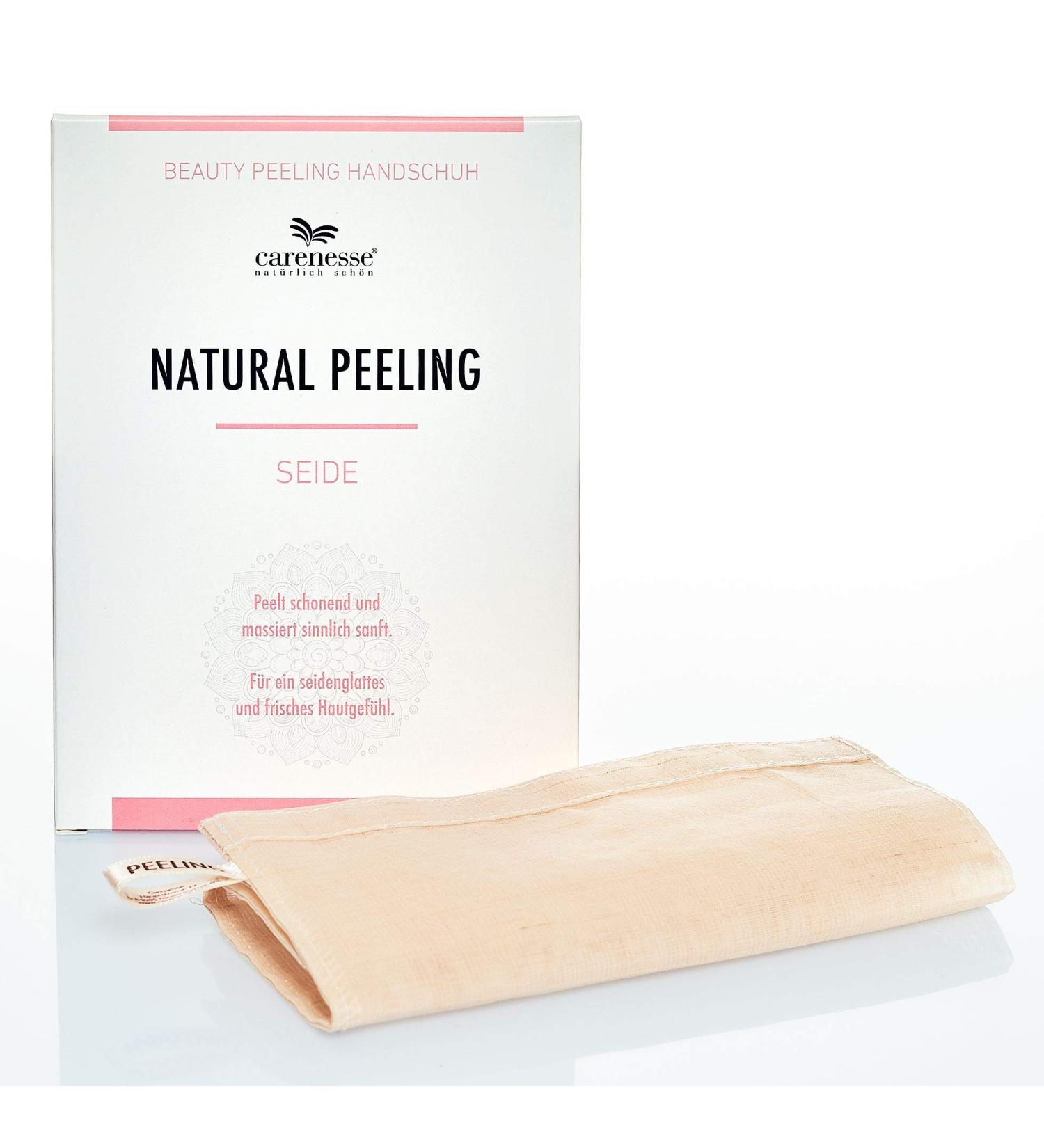 Carenesse Natural Silk Peeling Glove | Body & Facial Exfoliation | Eco-Friendly Pore Deep Cleanse | Chemical-Free Hammam Silk Glove - Buy Online on GoSupps.com