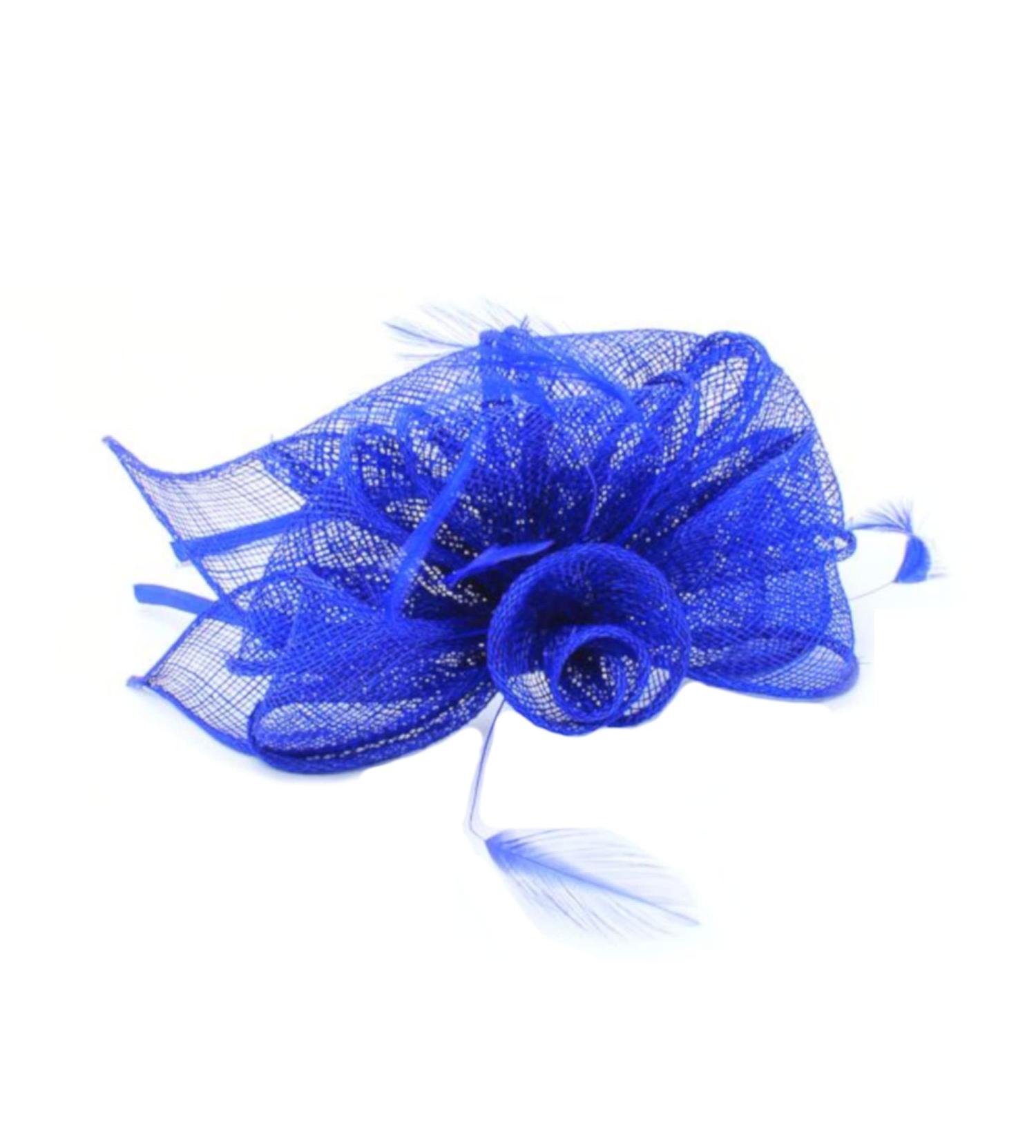Royal Blue Headband Aliceband Hat Fascinator Wedding Ladies Day Race Royal Ascot - Buy Online on GoSupps.com