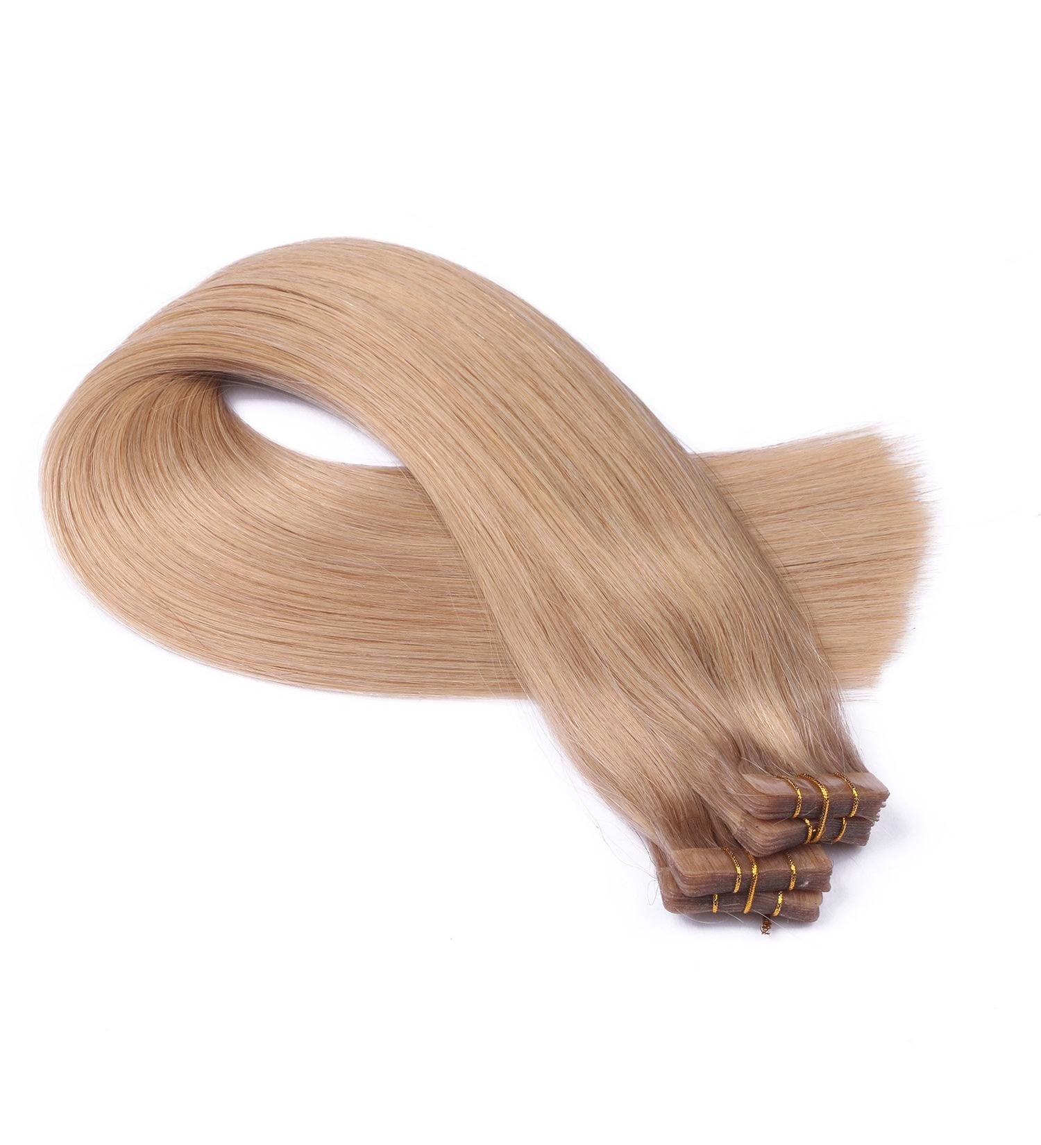 Shop Tape-In Hair Extensions - #101 40cm - 100% Remy Human Hair 50 Bricks 2.5g Each - Tresse by Novon Hair Extensions - Buy Online on GoSupps.com