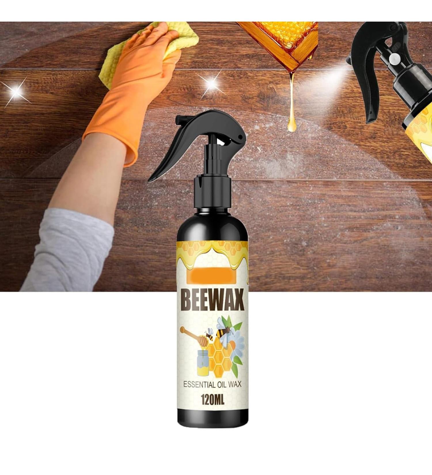 Beeswax Furniture Polish 2023 New Best Natural Micro-Molecularized Beeswax Spray for Wood Floor Bees Wax Furniture Polish and Cleaner (1pcs) - Buy Online on GoSupps.com