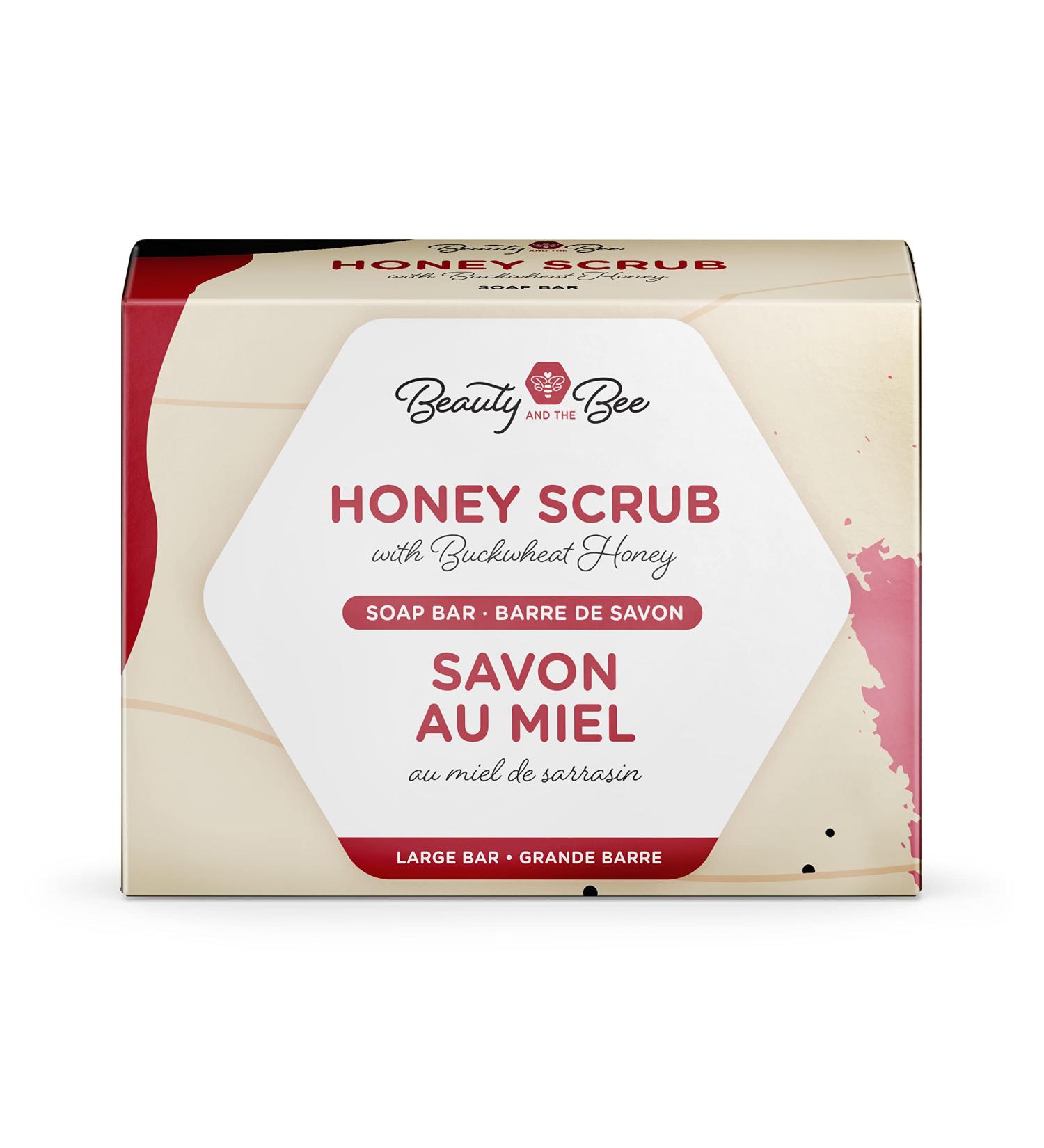 Buy Honey Scrub Soap - Nourishing & Exfoliating Bar for Soft Skin | International Shipping Available - Buy Online on GoSupps.com