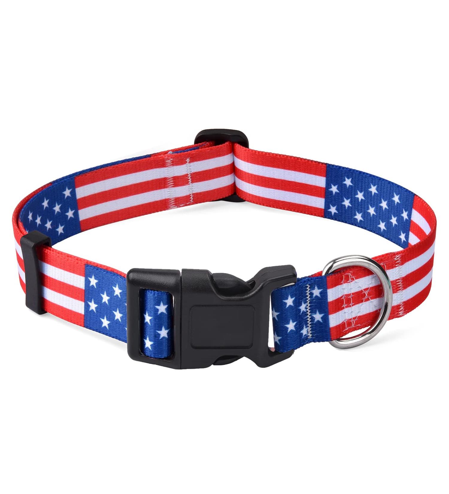 Mihqy Adjustable Dog Collar - Soft Comfort Bohemian Floral Design for Small to Large Dogs | Classic US Size - Buy Online on GoSupps.com