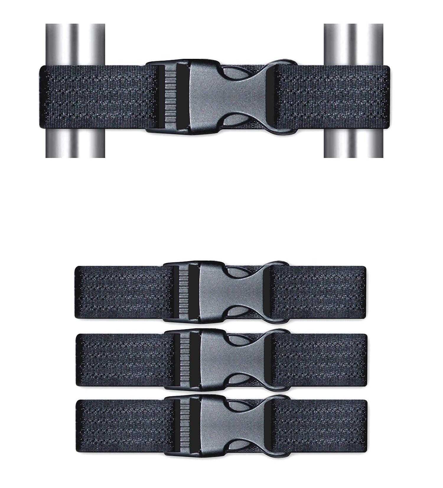 Yulaiyoen Child Safety Cupboard Locks - Adjustable Straps for Cabinets & Fridge, Black - Buy Online on GoSupps.com