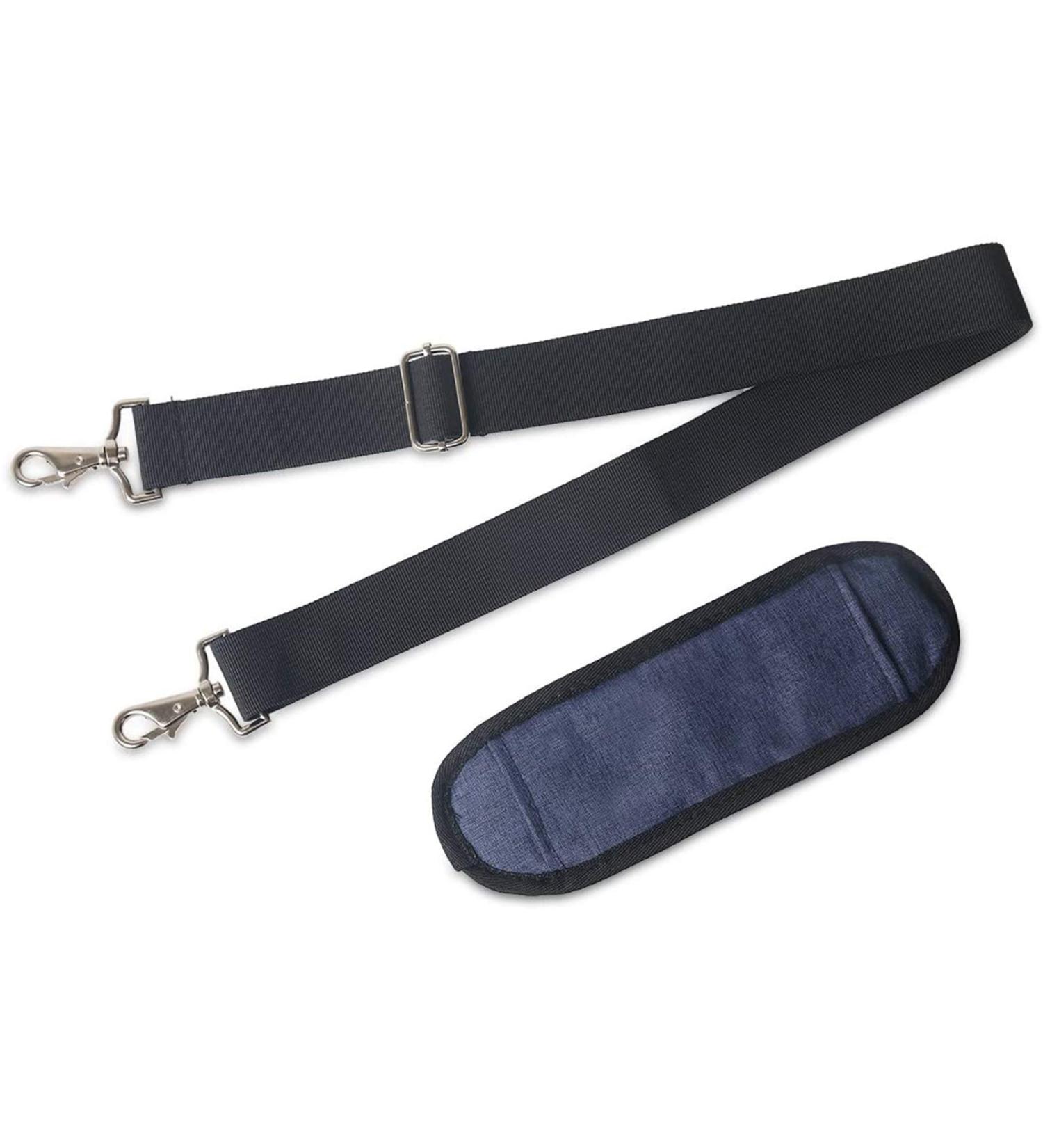 Jakago 60 Universal Adjustable Shoulder Strap for Bags | Non-Slip Cushion Ventilated Design 4.5cm Wide 155cm Long (Blue) - Comfortable & Durable - Buy Online on GoSupps.com