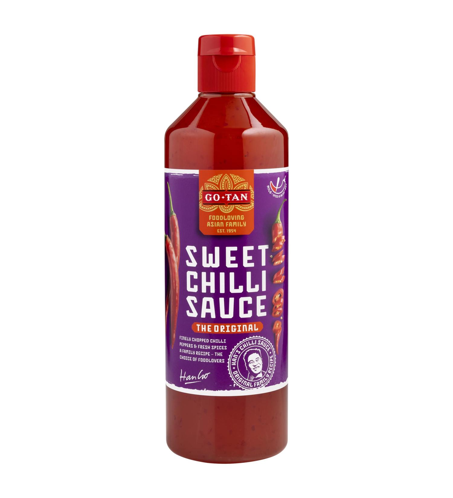Go-Tan Go-Tan Chilisaus Sweet Chili Sauce 640 ml