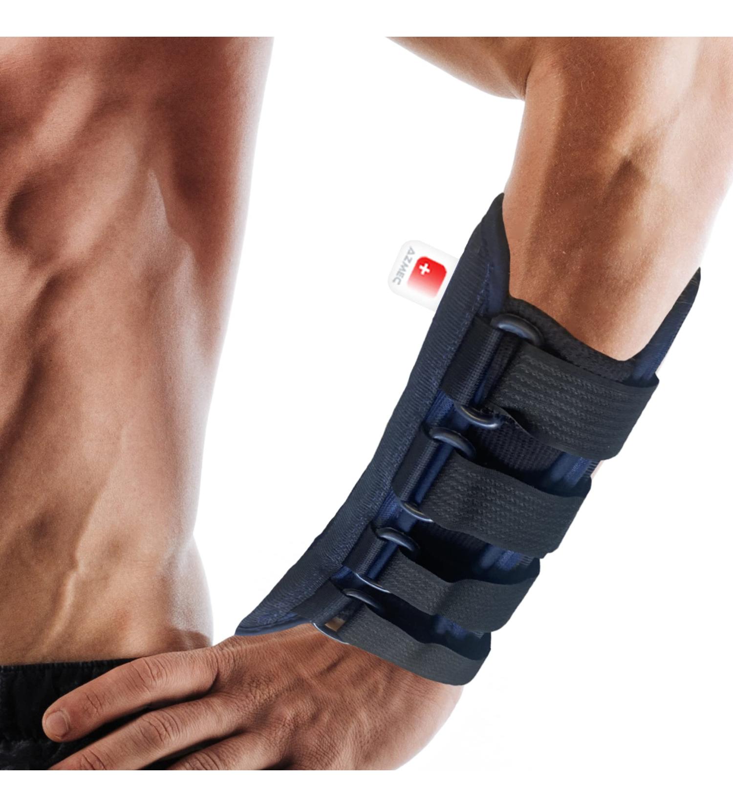 Buy Medium Navy Wrist Brace for Right Hand - Adjustable Carpal Tunnel Support & Pain Relief 6.5-7.5 inches - Buy Online on GoSupps.com