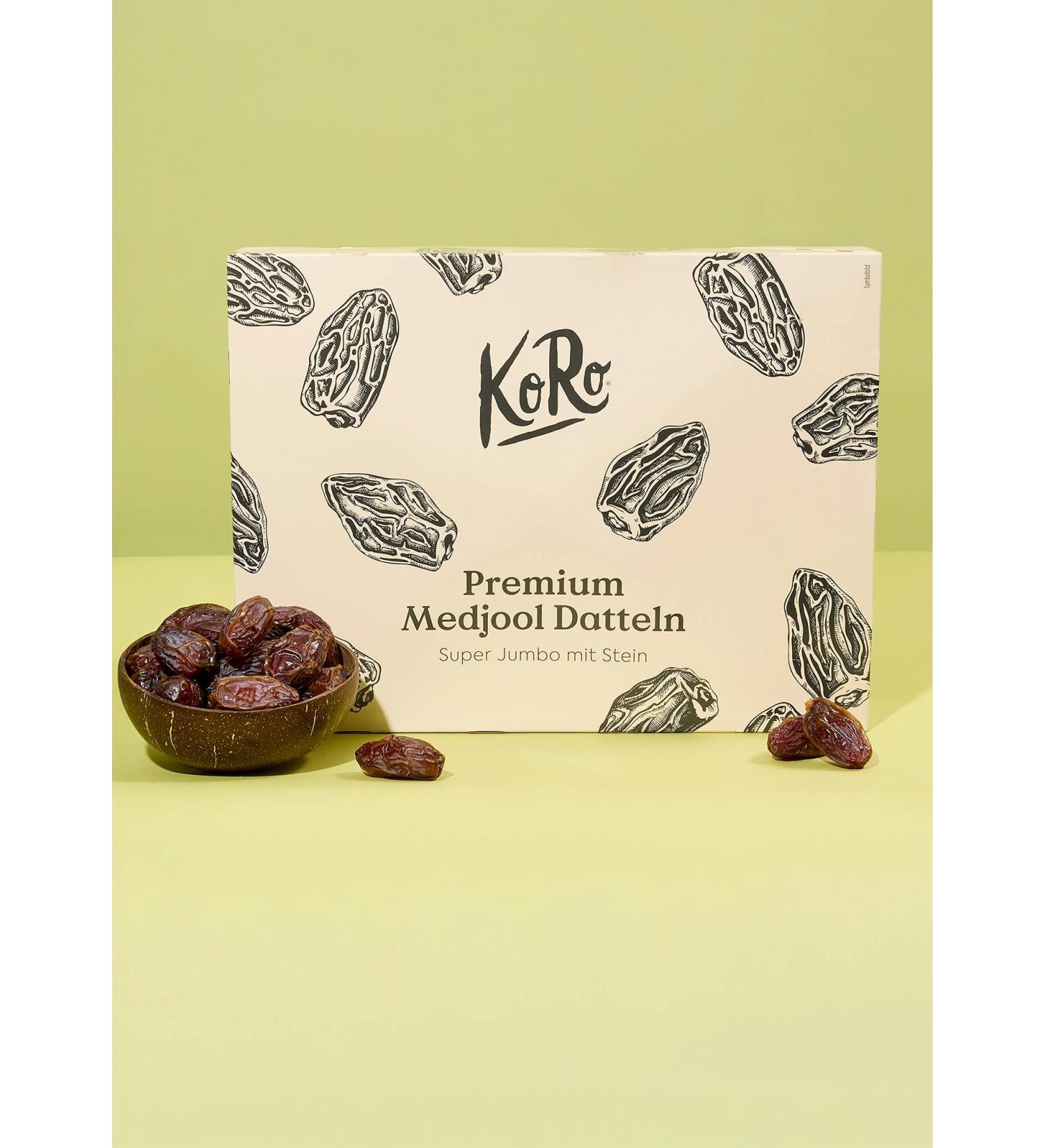 KoRo - Medjool Premium Super Jumbo Dates Medjool Plus 5 kg - Buy Online on GoSupps.com