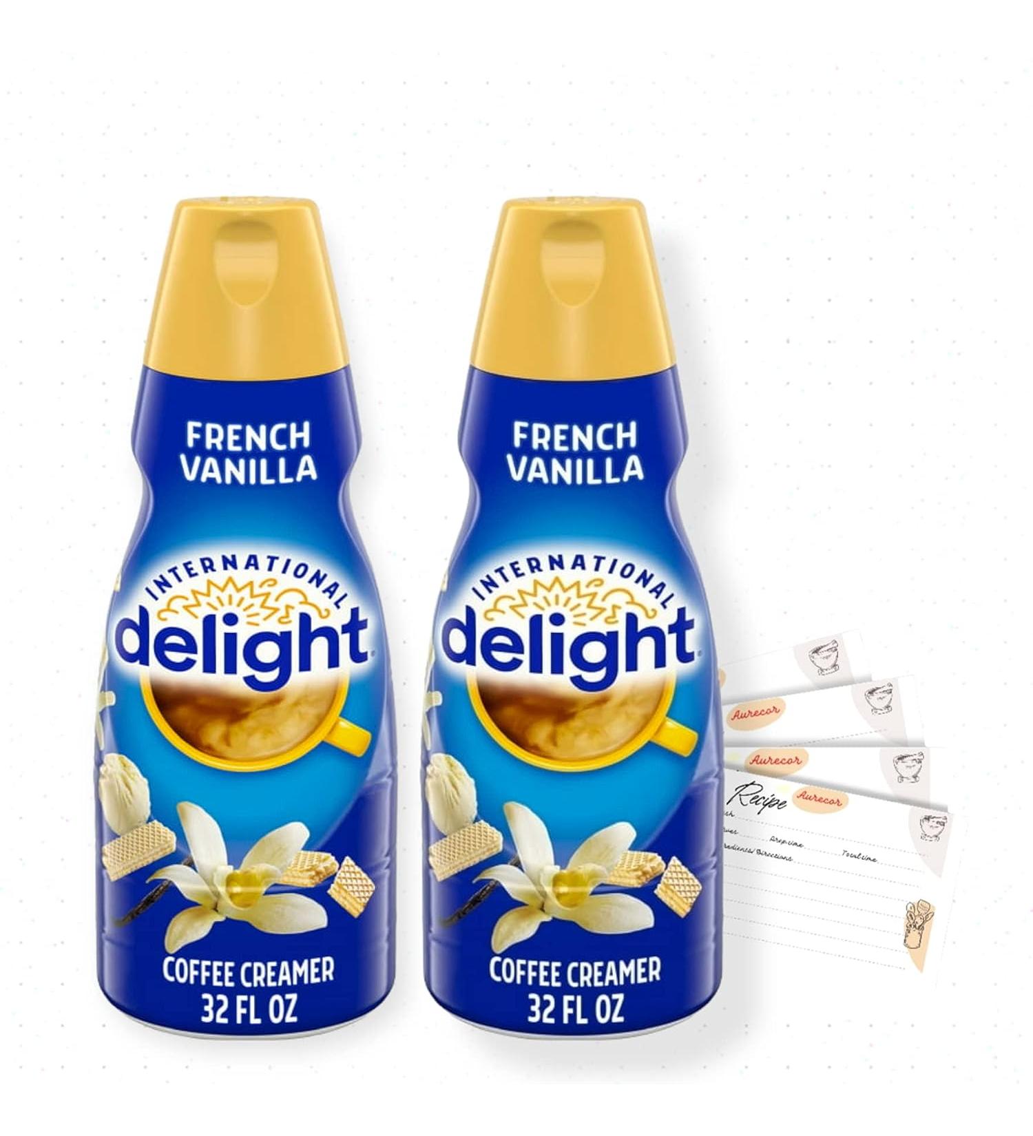 International Delight Coffee Creamer, French Vanilla, 2 pack 32 oz.