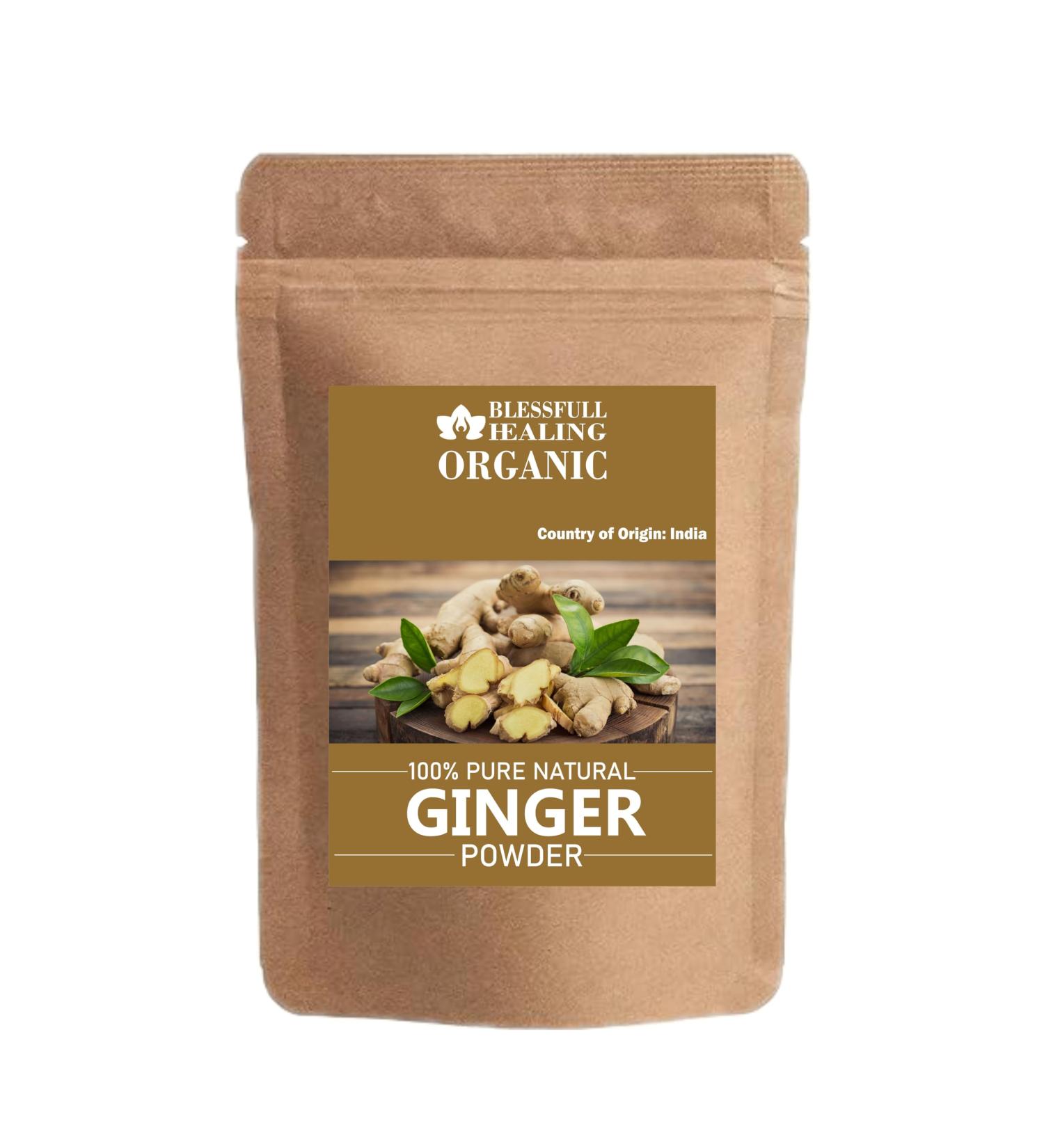 Organic Ginger Powder 100% Pure Natural 200 Gram / 7.05 oz 200 Gram / 7.05 Ounce - Buy Online on GoSupps.com