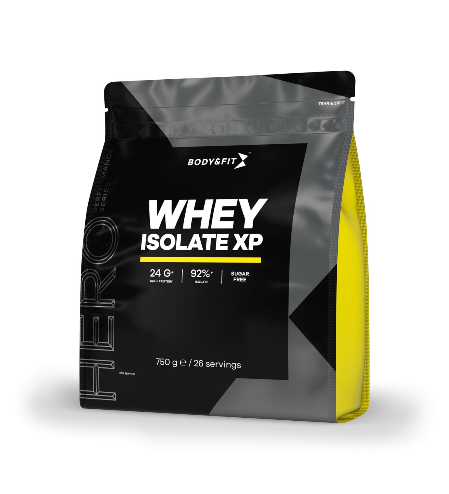 Body Fit Body&Fit Whey Isolate XP Highquality Protein shake for muscle growth and recovery Vanilla 750 grams - Buy Online on GoSupps.com
