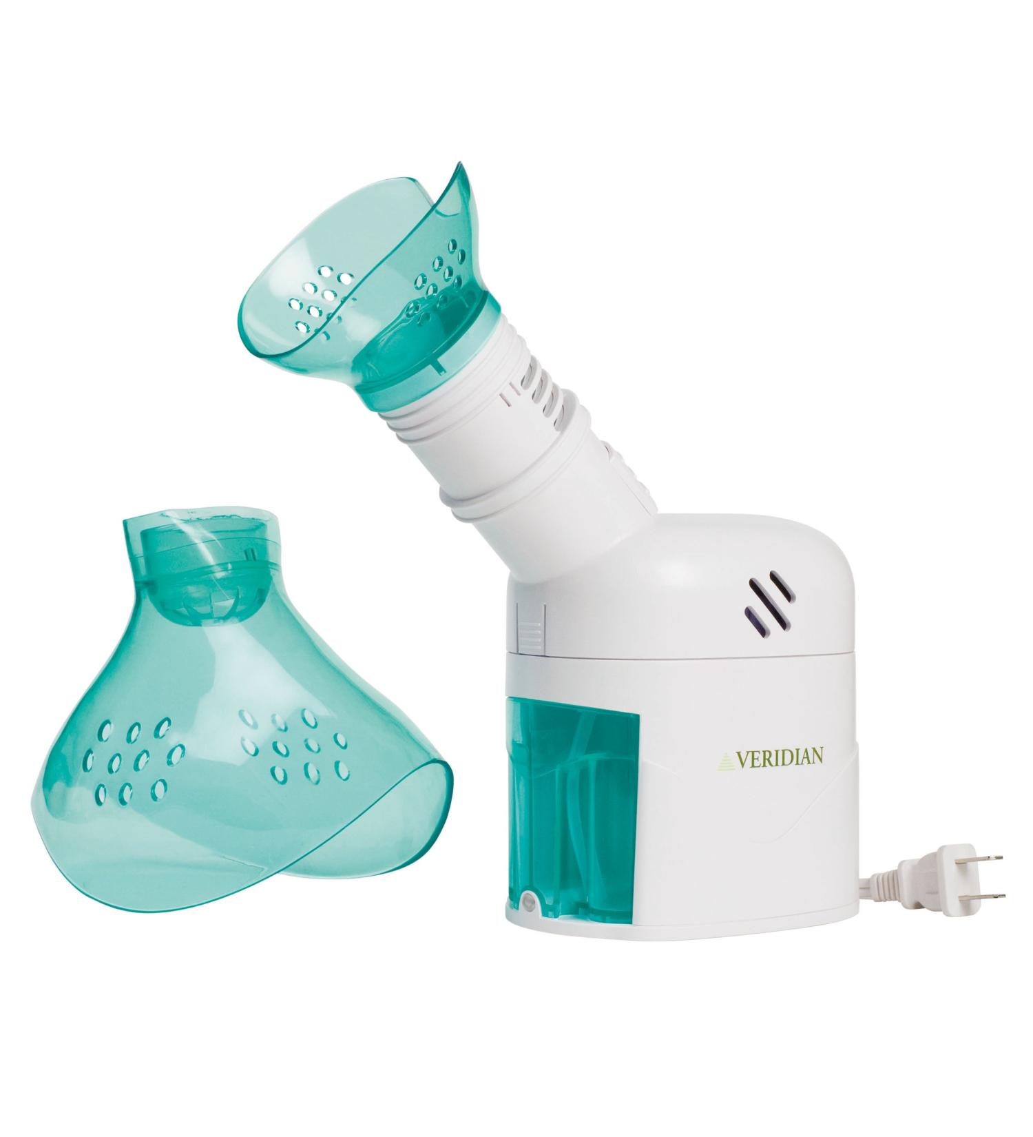 Veridian Healthcare Steam Inhaler - Respiratory Vapor Therapy - Green - 1 Count - Buy Online on GoSupps.com