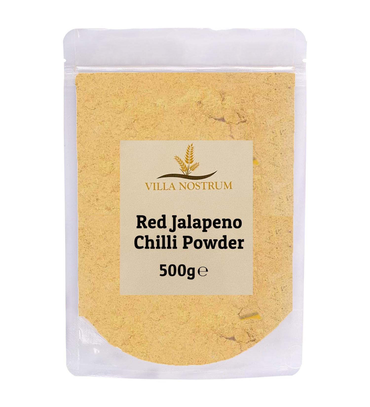 Red Jalapeno Chilli Powder 500g by Villa Nostrum