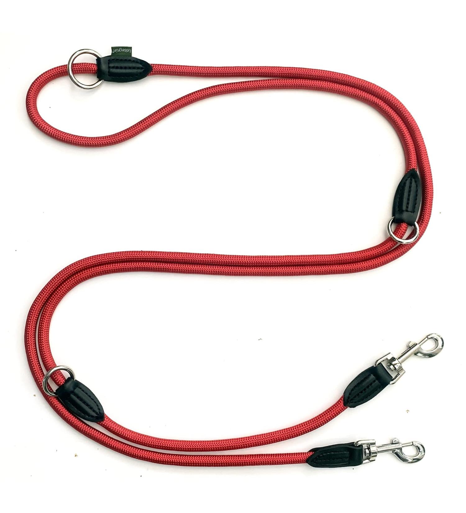 Buy Leite Green Adjustable Dog Leash 3m - Durable Nylon for Medium to Large Dogs 200kg Capacity 2 Carabiners - Red Tango | International Shipping Available - Buy Online on GoSupps.com