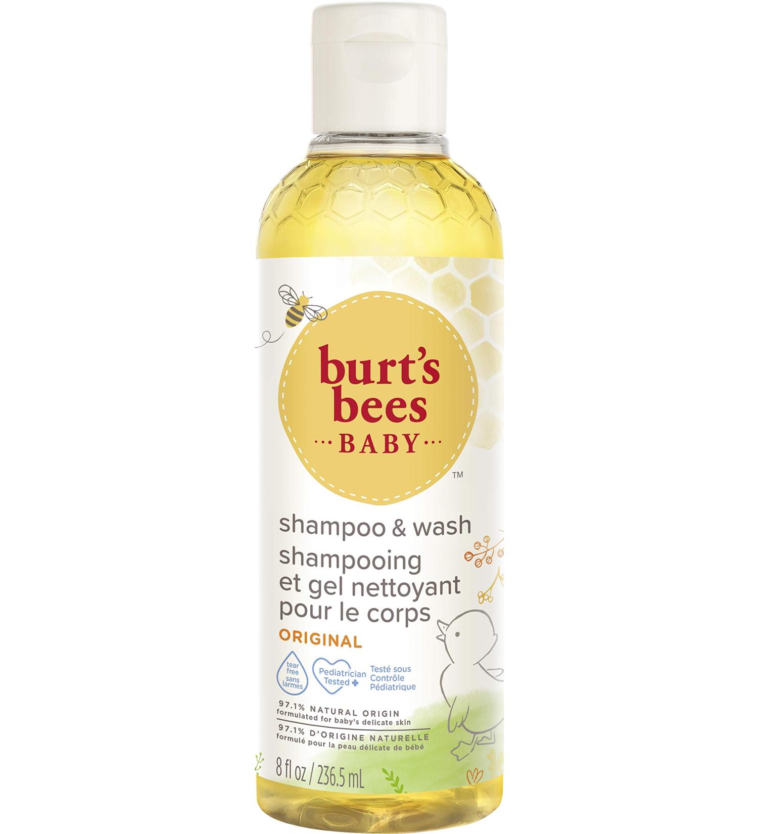 Burt's Bees Baby Shampoo & Body Wash - Fragrance-Free Gentle Soap for Babies | 236.5 ml - International Shipping Available - Buy Online on GoSupps.com