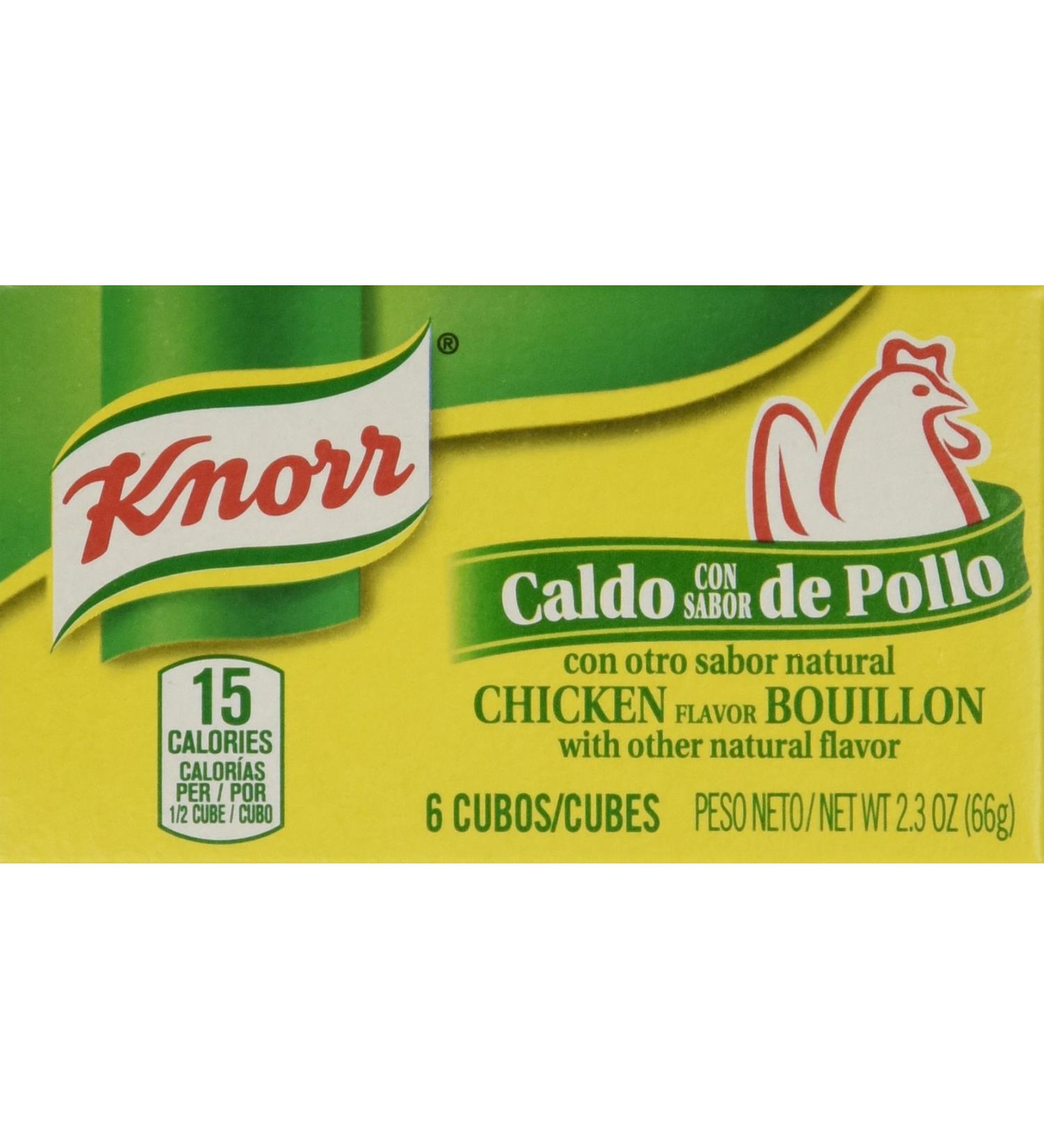Knorr Chicken Bouillon Cubes 2.3 oz (Pack of 24) - Savory Flavor Enhancer for Cooking - Buy Online on GoSupps.com