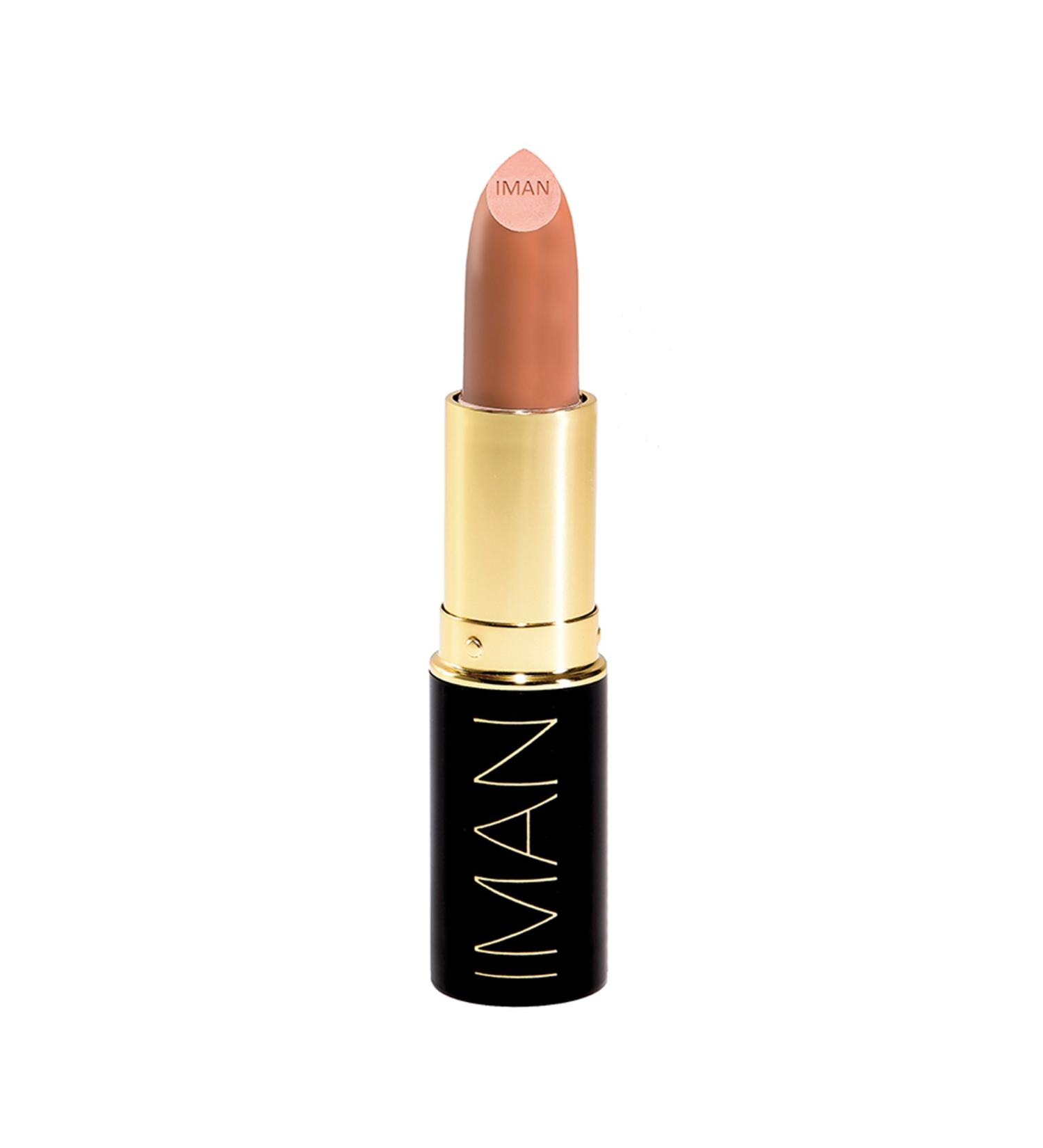 IMAN Cosmetics Moisturizing Lipstick  Iman Nude  0.13 oz.