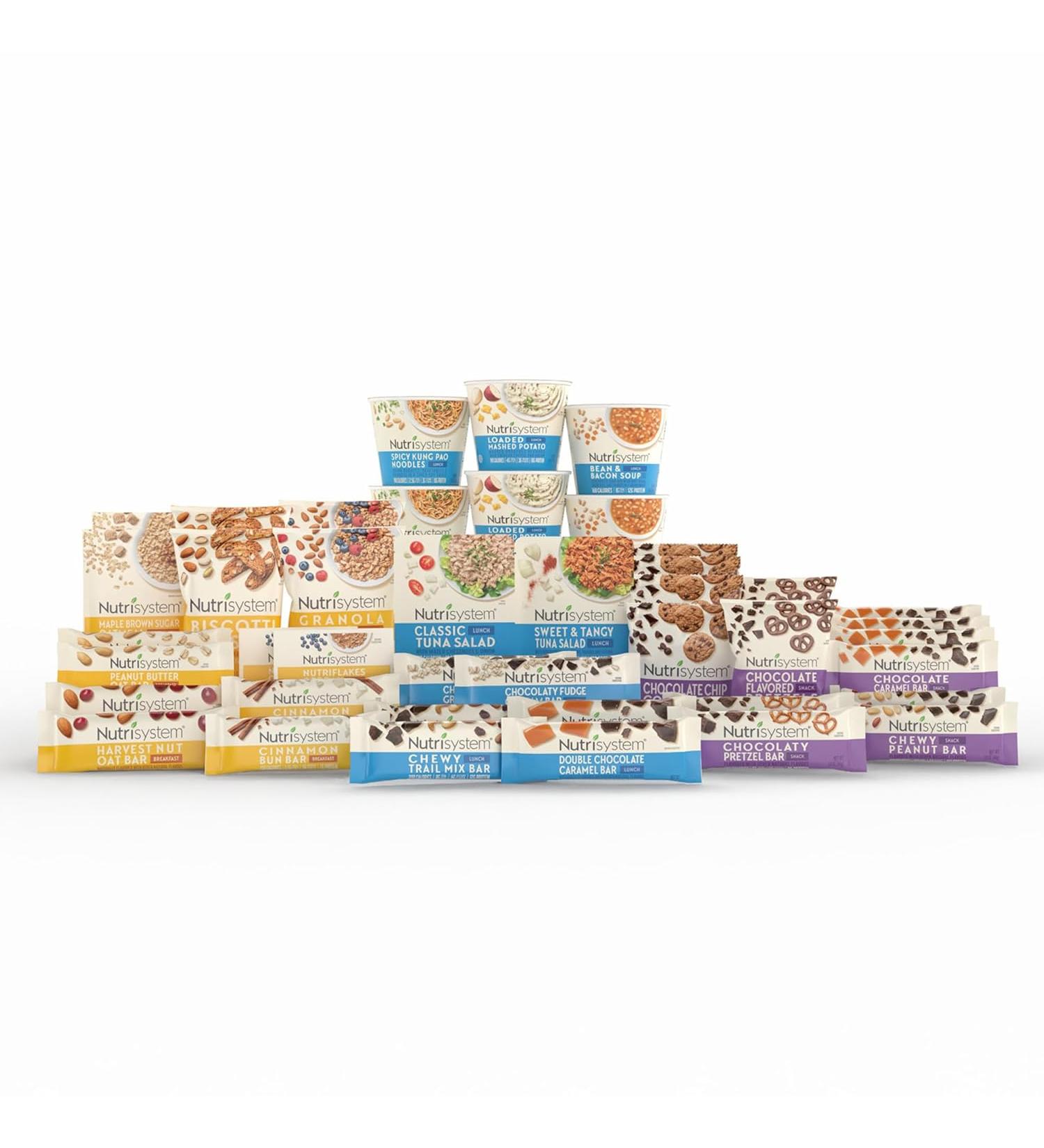 Nutrisystem 14 Day Flex Kit - Ready-to-Go Breakfasts Lunches & Snacks | 42 Servings - International Shipping Available - Buy Online on GoSupps.com