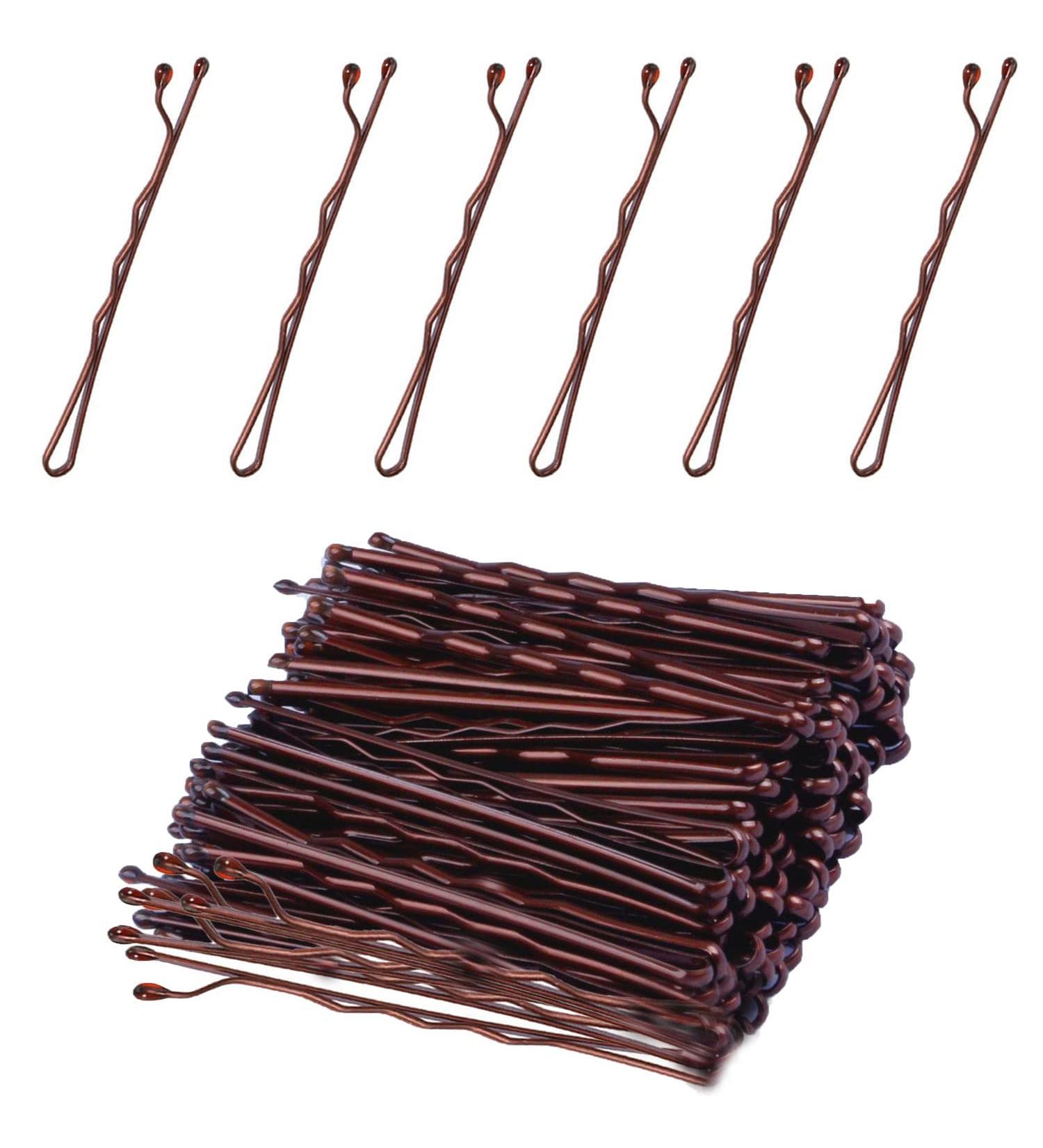 50 Pcs Hairpins & Bobby Pins - Metal Hair Accessories for All Hair Types - Ideal for Straight & Brown Hair - Buy Online on GoSupps.com