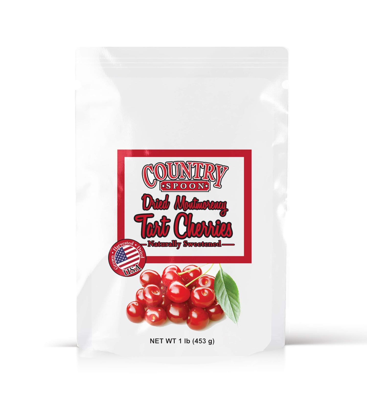 Dried Tart Montmorency Cherries (16 oz.) - Country Spoon - Buy Online on GoSupps.com