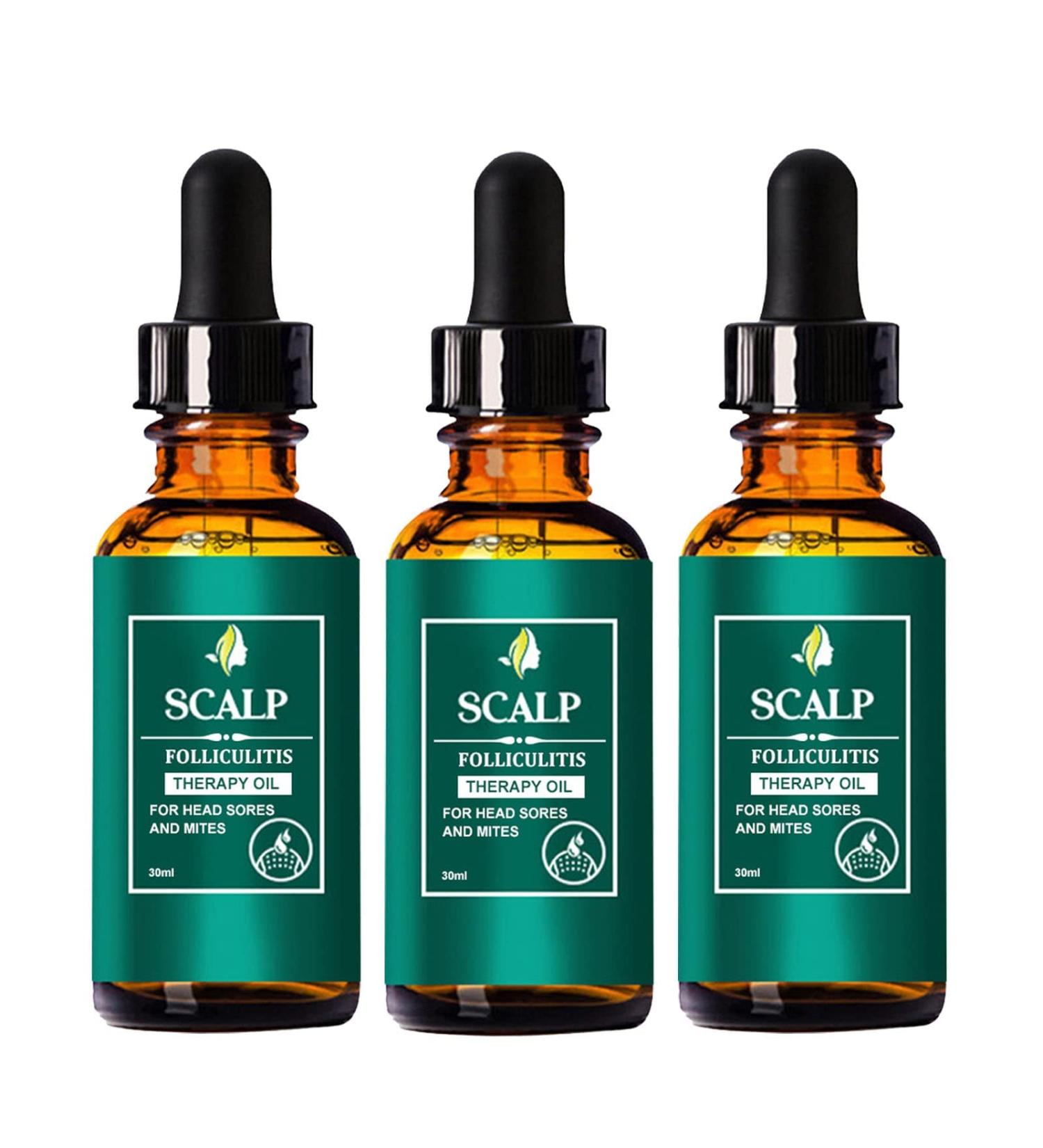 GFOUK Scalp Folliculitis Treatment Scalp Treatment Hair Oil Nourishing Treatment for Split Ends and Dry Scalp for All Hair Types - Buy Online on GoSupps.com