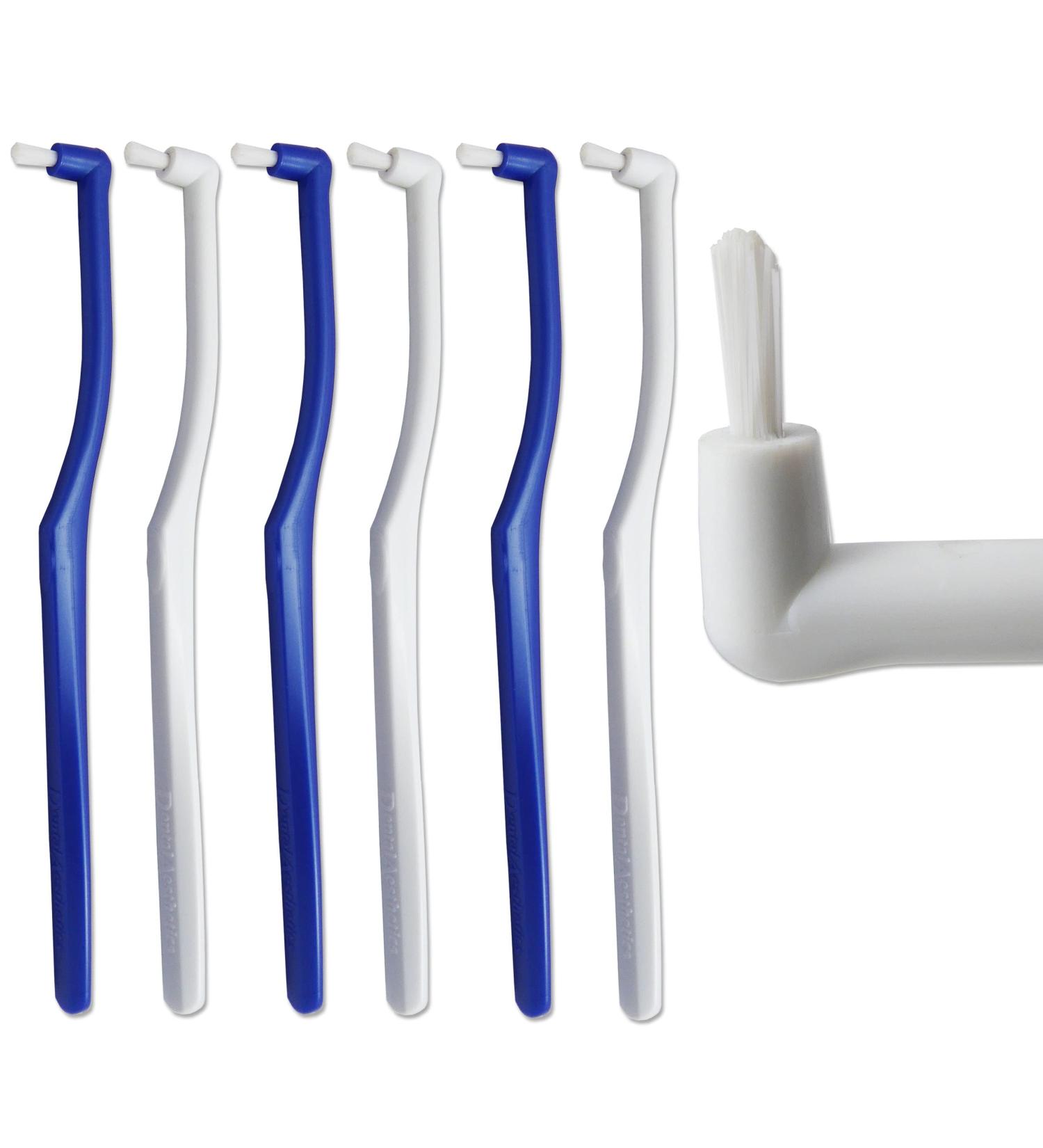 Buy 6 x Extra Slim Interdental Brushes - Ideal for Orthodontic Braces & Bridges Blue Color | Best Oral Care Solutions - Buy Online on GoSupps.com