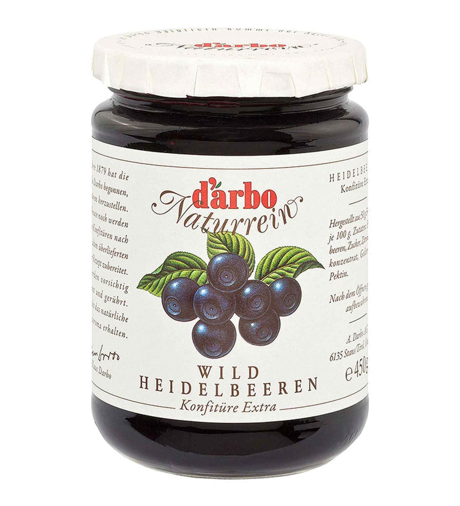Darbo All Wild Natural Blueberry Jam Extra - 450g