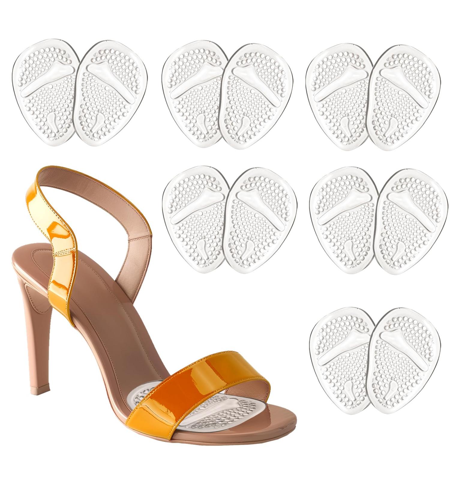 Metatarsal Gel Pads & Heel Inserts for Women | Comfort & Pain Relief for High Heels | Non-Slip Foot Pads for Men & Women - Buy Online on GoSupps.com