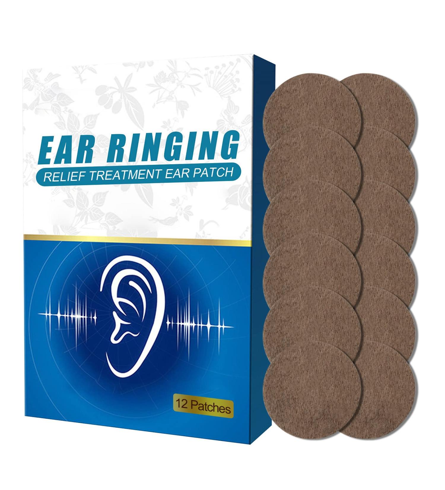 Natural Herbal Tinnitus Relief Patches - 12 PCS | Effective Ear Ringing & Pain Relief Formula - Buy Online on GoSupps.com