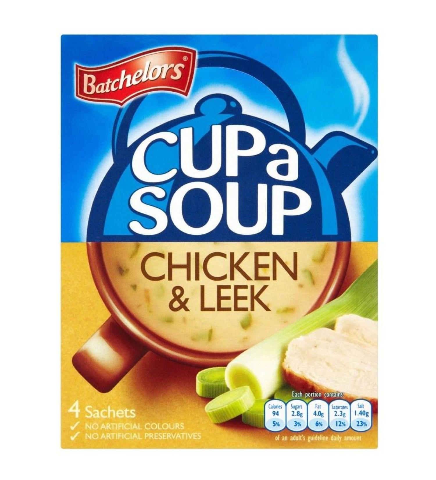 Batchelors Batchelors Soup and Leek Mug (4 Per Pack - 86G)