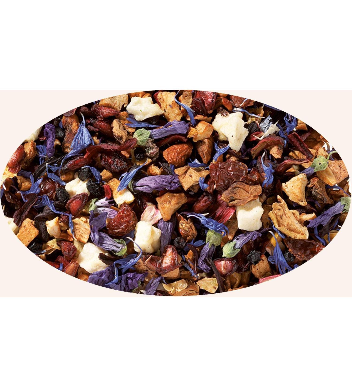 Eder Gew rze - Infusion de fruits Grenade bleue (Grenade/Myrtille) aromatis - 100g
