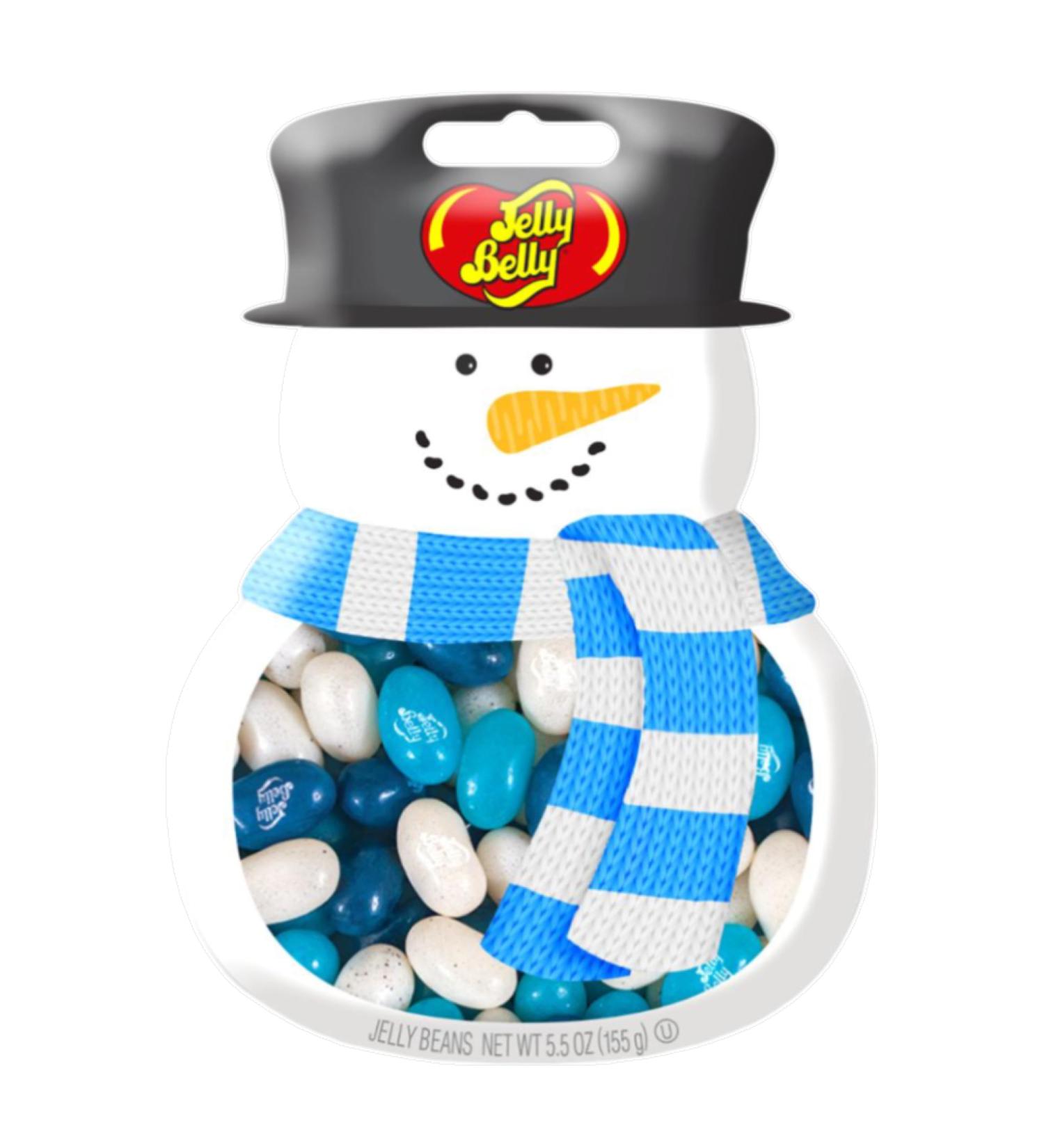 Jelly Belly Snowman Flavors Gourmet Jelly Beans 155g Christmas & Holiday Candy - Vegan Candy Dairy Free Snacks Kosher Candy Gluten Free Bulk Candy Stocking Stuffers for Teens - Buy Online on GoSupps.com