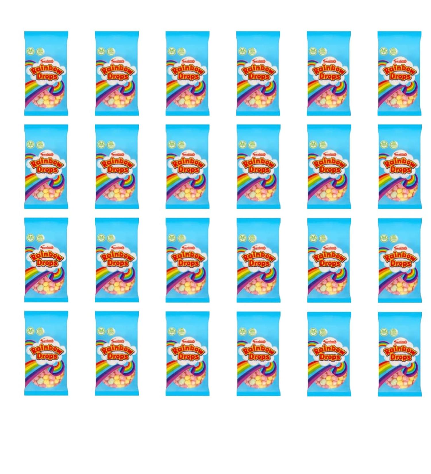 Rainbow Drops (Pack of 24) Multipack Bulk Sweets - Colourful and Crunchy Candy - Kids Party Bag Fillers - Buy Online on GoSupps.com