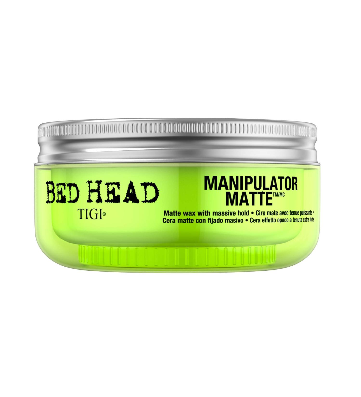 TIGI Bed Head Manipulator Matte Wax Gel 2 Ounce (Pack of 2) - Unisex Hair Styling Product - Buy Online on GoSupps.com