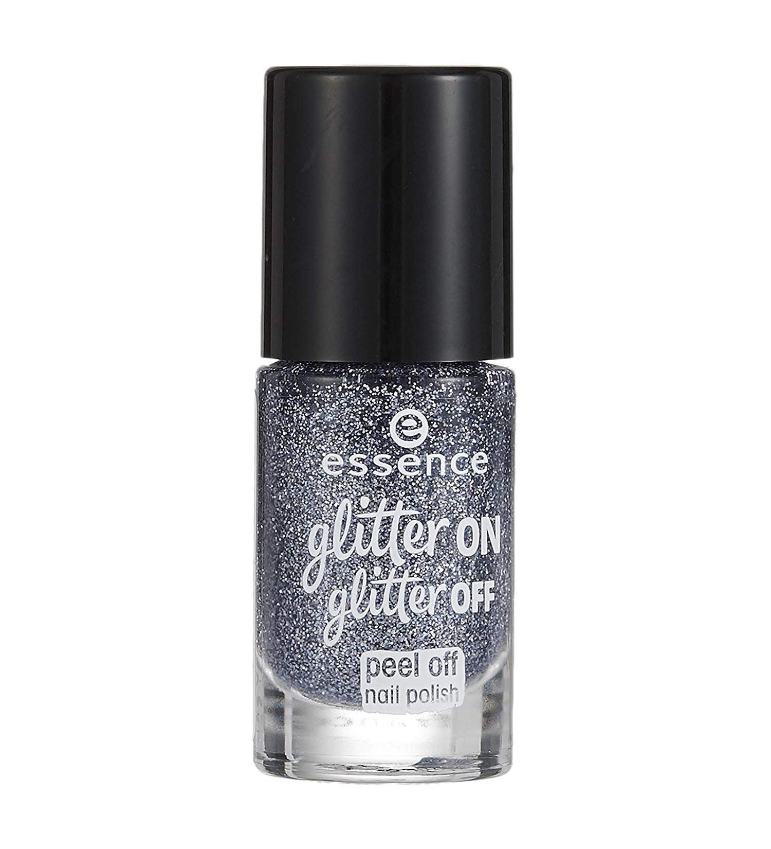 Essence nail polish (Glitter on glitter peel off 5) - 1 piece