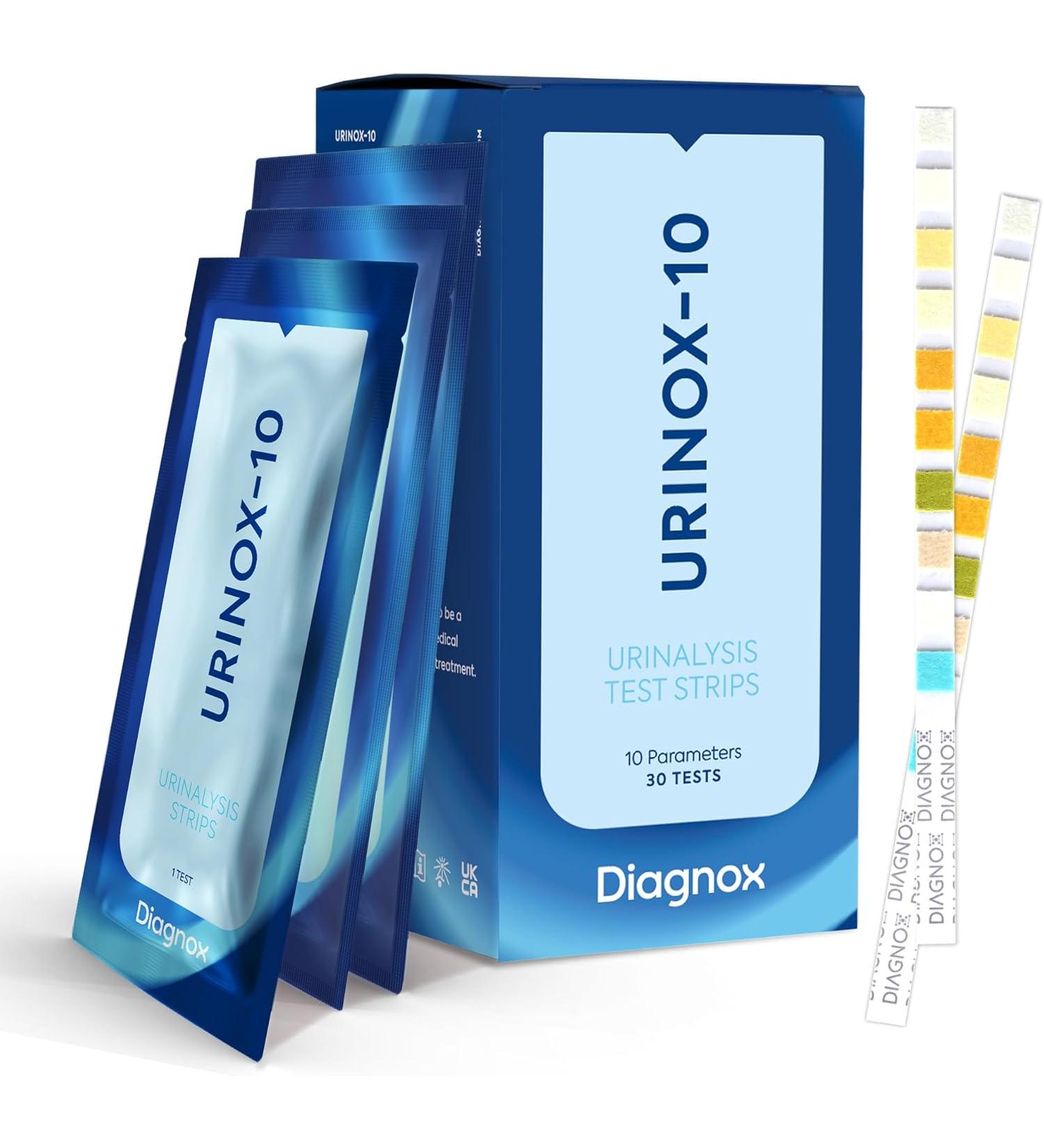 UTI Test Strips | 30-Pack | Clinically Tested | Individually Packed | Mobile App Included - Buy Online on GoSupps.com