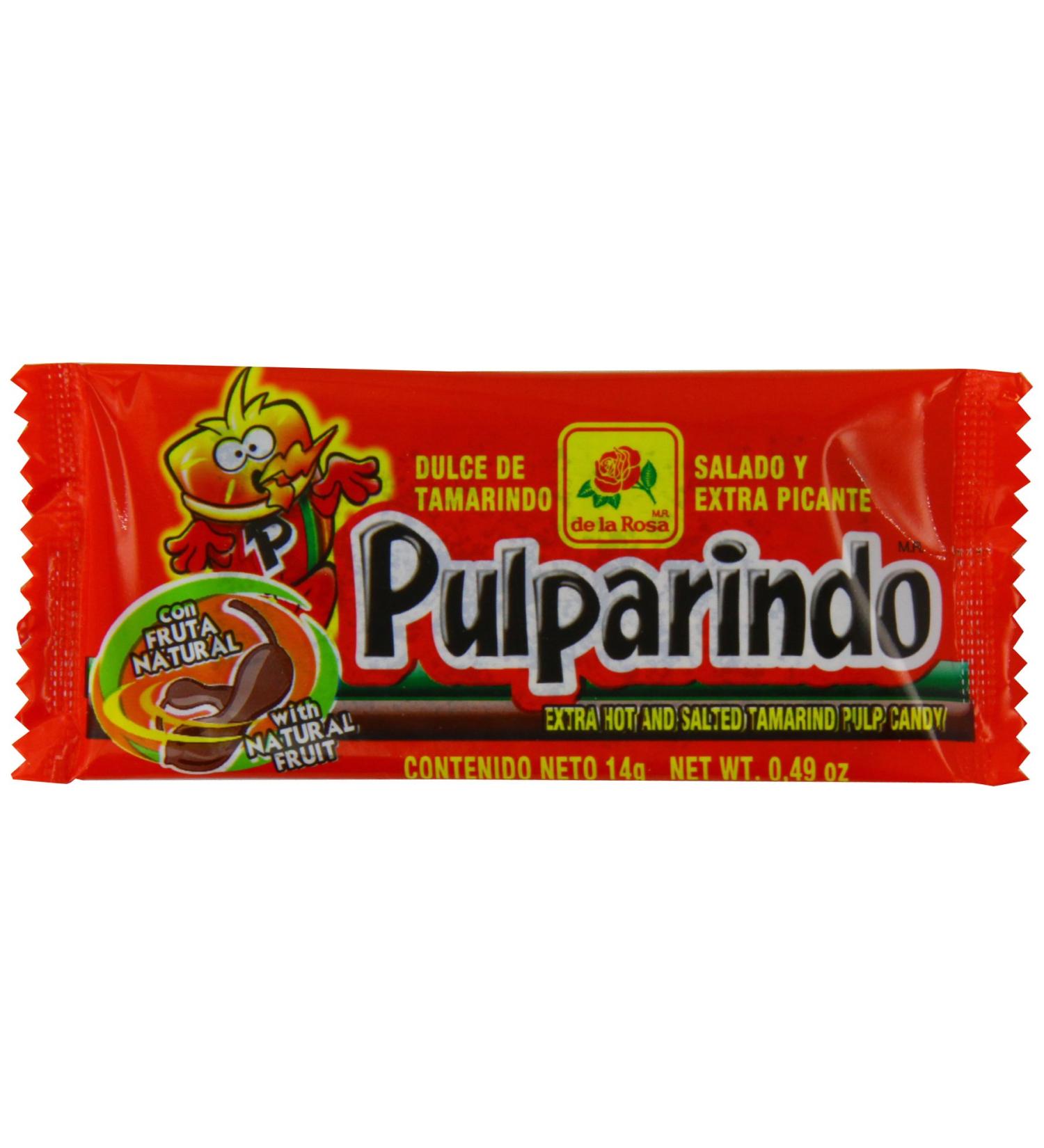 MexGrocer Pulparindos Extra Hot and Salted Tamarind Pulp Candy Red 14 g - Buy Online on GoSupps.com