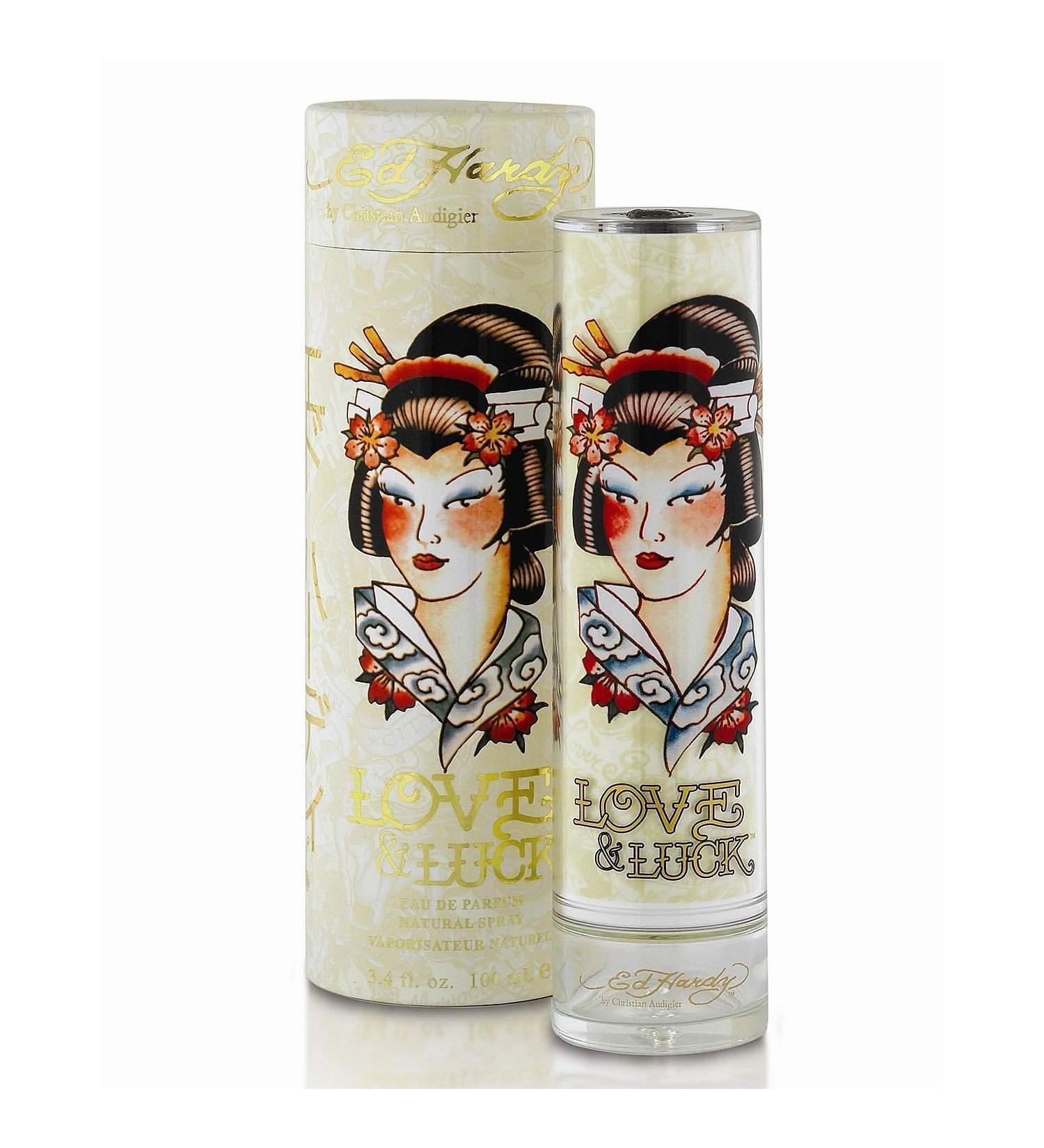 Ed Hardy Love & Luck Perfume for women 3.4 oz Eau De Parfum Spray Orange 3.4 Fl Oz (Pack of 1)
