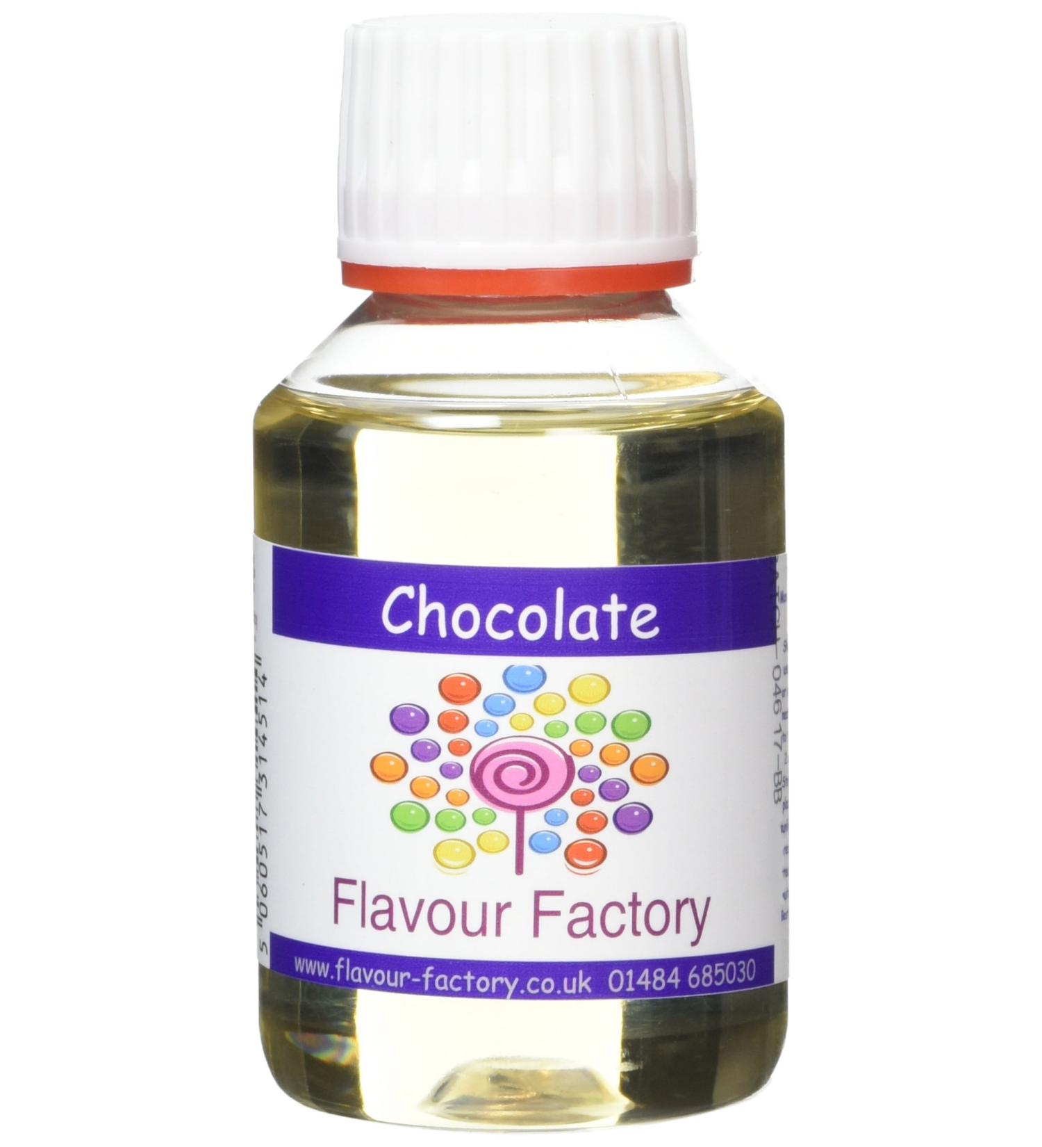 Flavour Factory Chocolate Intense Food Flavouring 100 ml - Buy Online on GoSupps.com